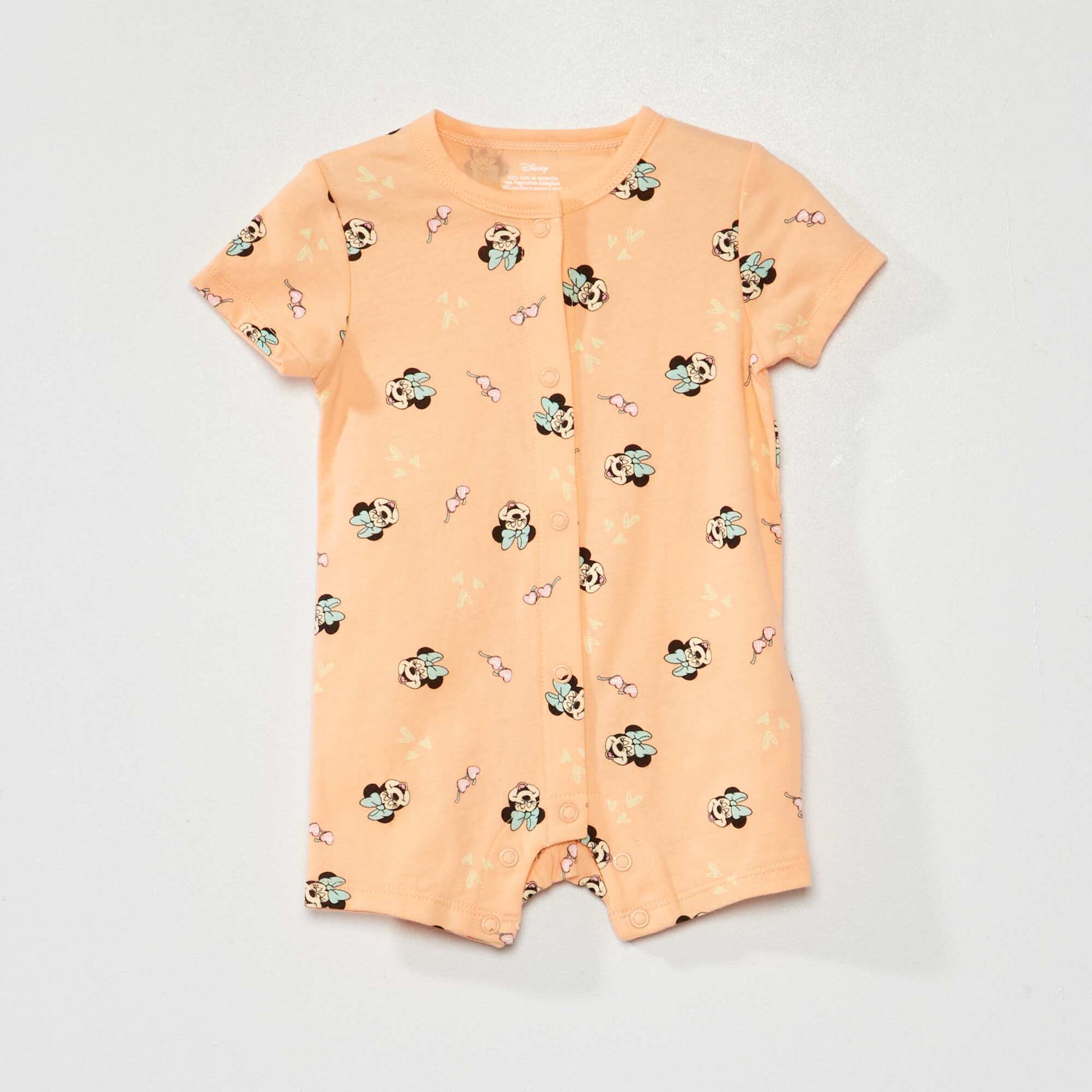 Disney jersey romper suit PINK