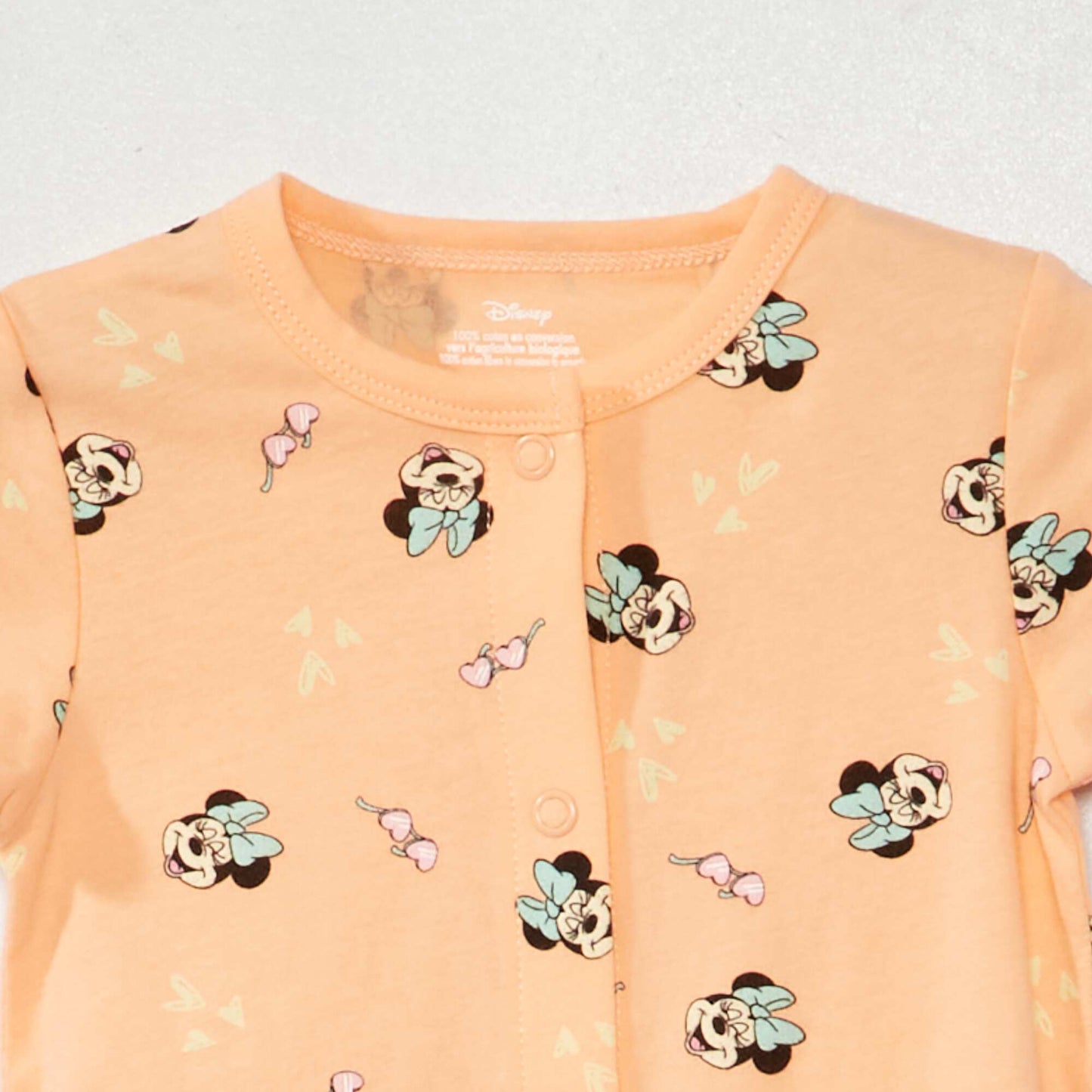 Disney jersey romper suit PINK