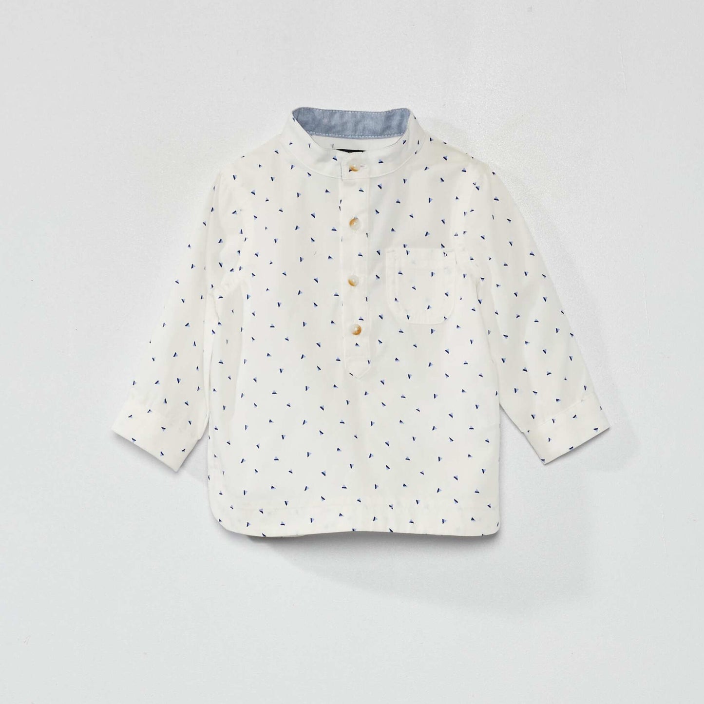 Poplin shirt WHITE