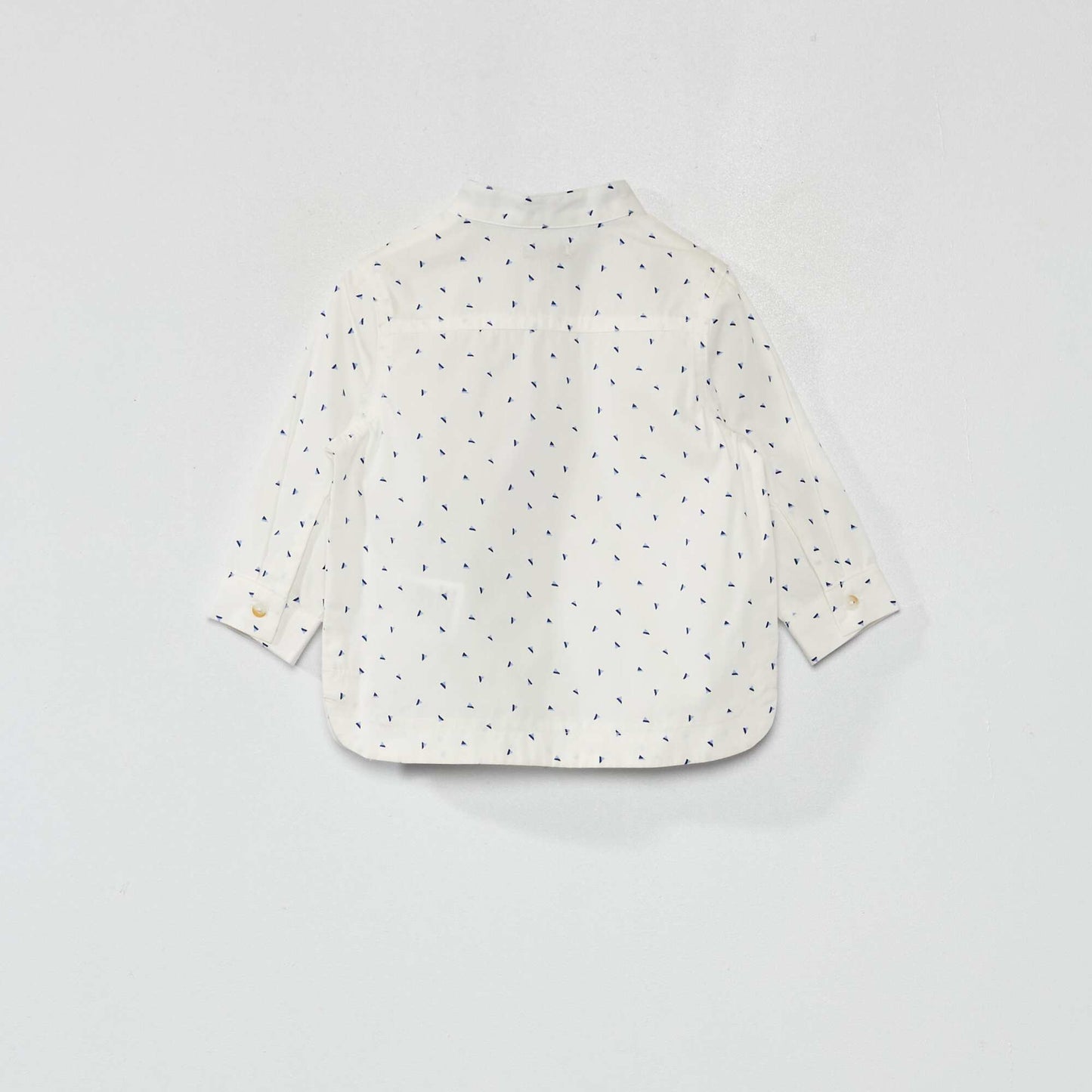 Poplin shirt WHITE