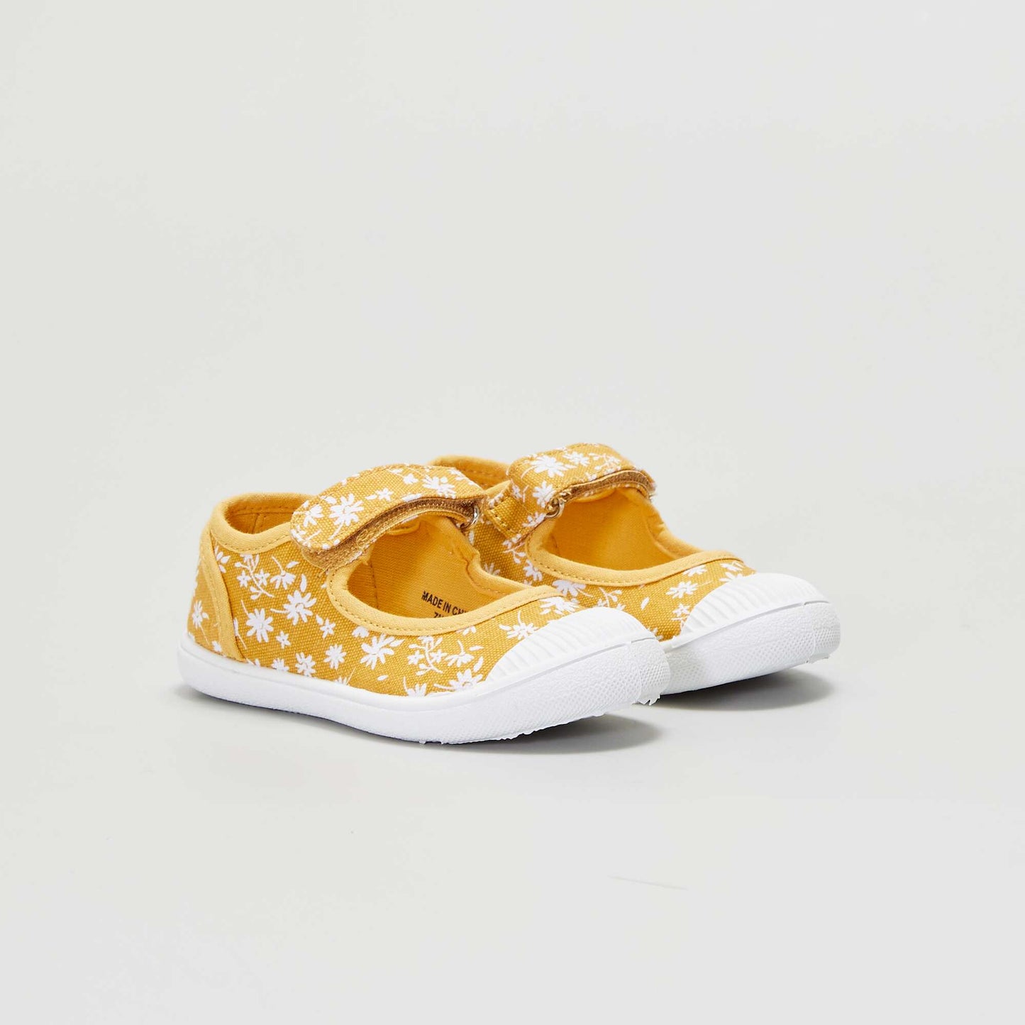 Canvas ballet pumps YELLOW