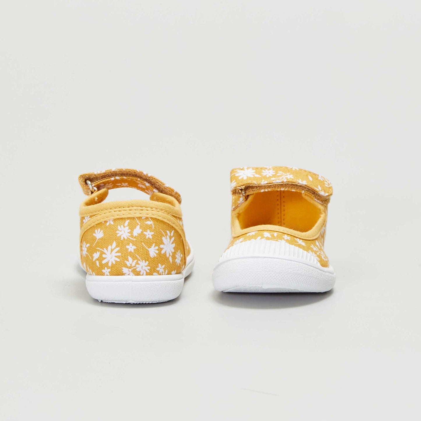 Canvas ballet pumps YELLOW