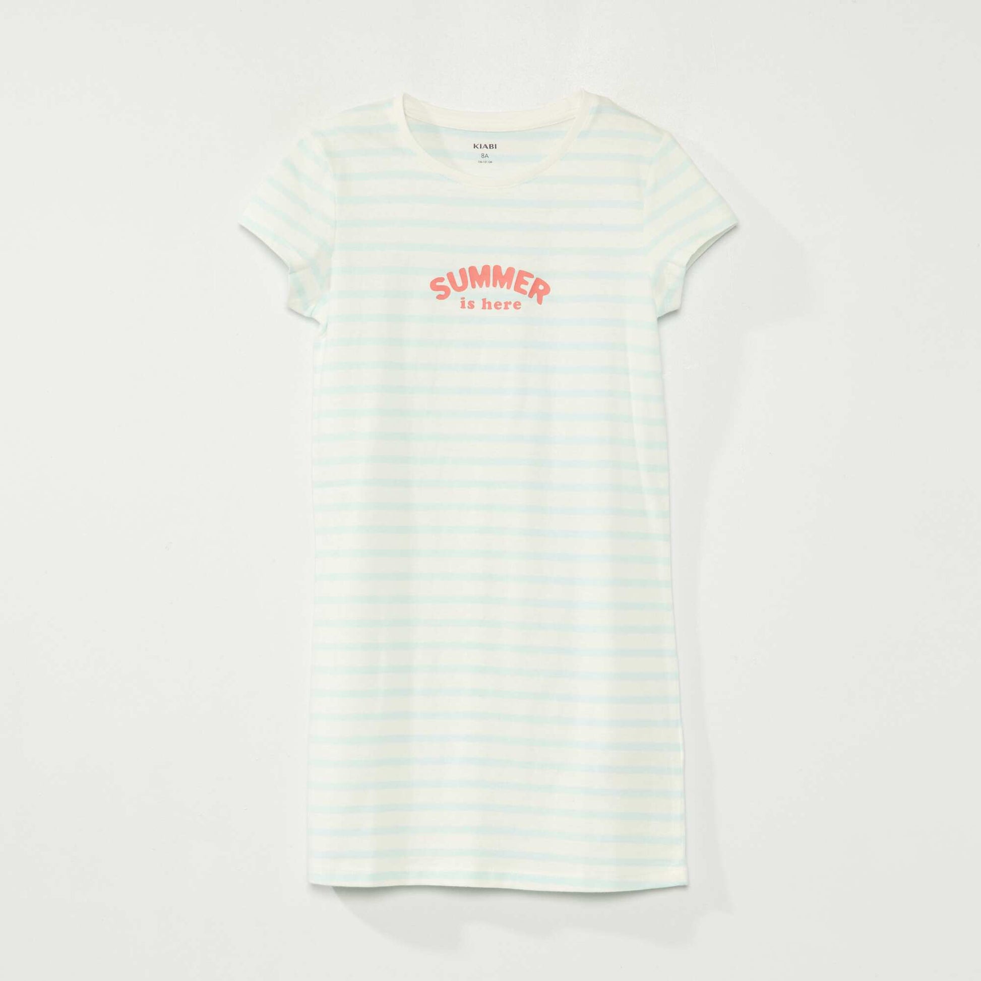 Jersey knit nightshirt BLUE