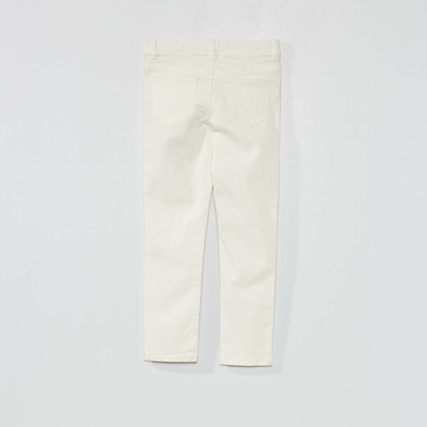 Skinny trousers WHITE