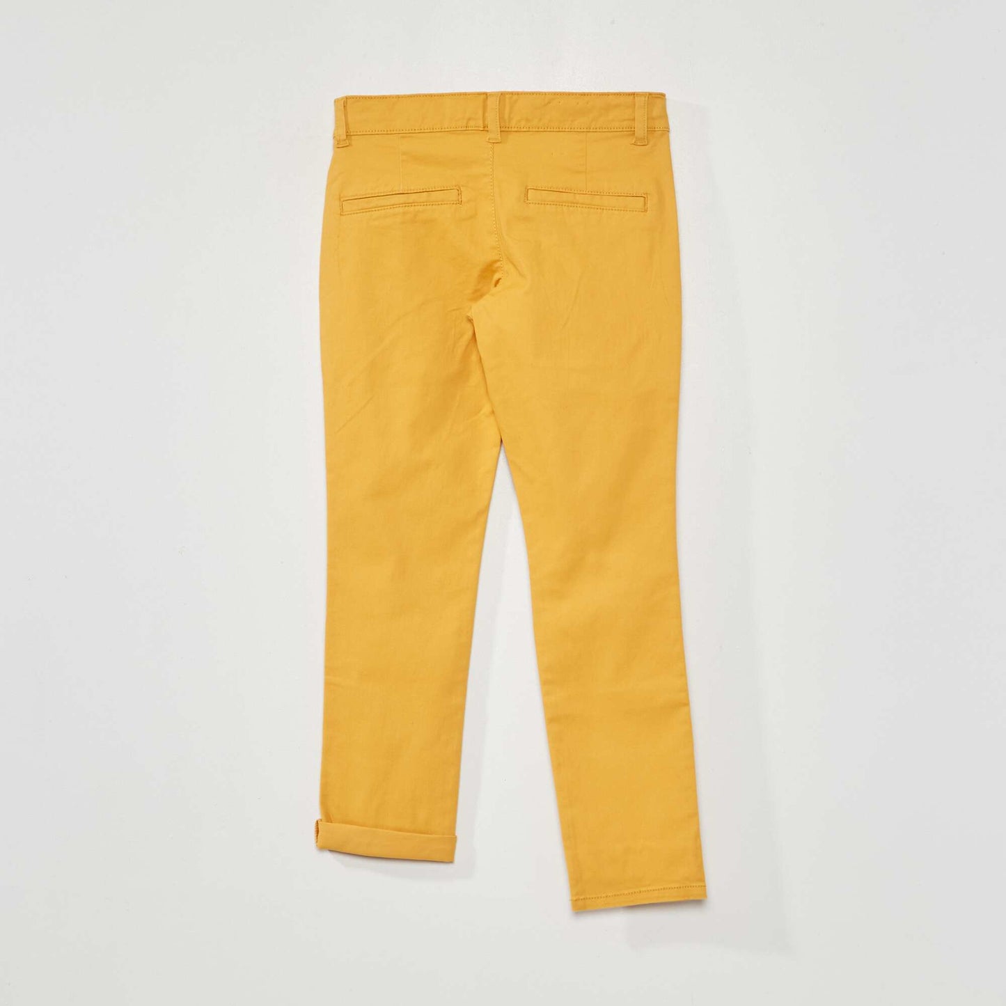 Regular-fit chinos YELLOW