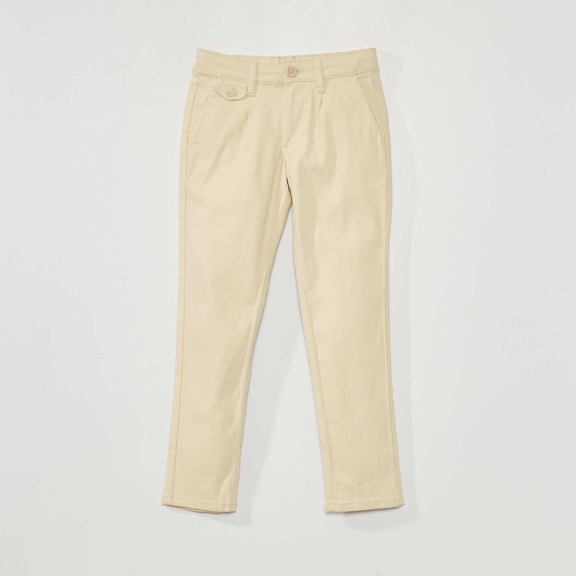 Slim-fit chinos BEIGE