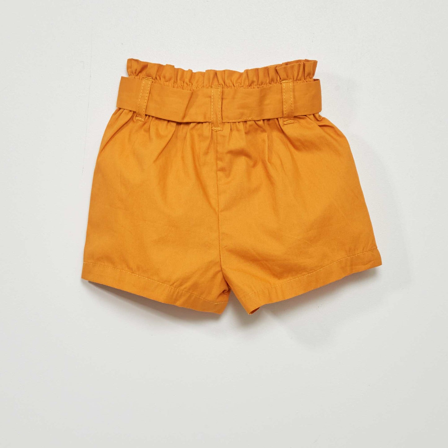 Poplin shorts YELLOW