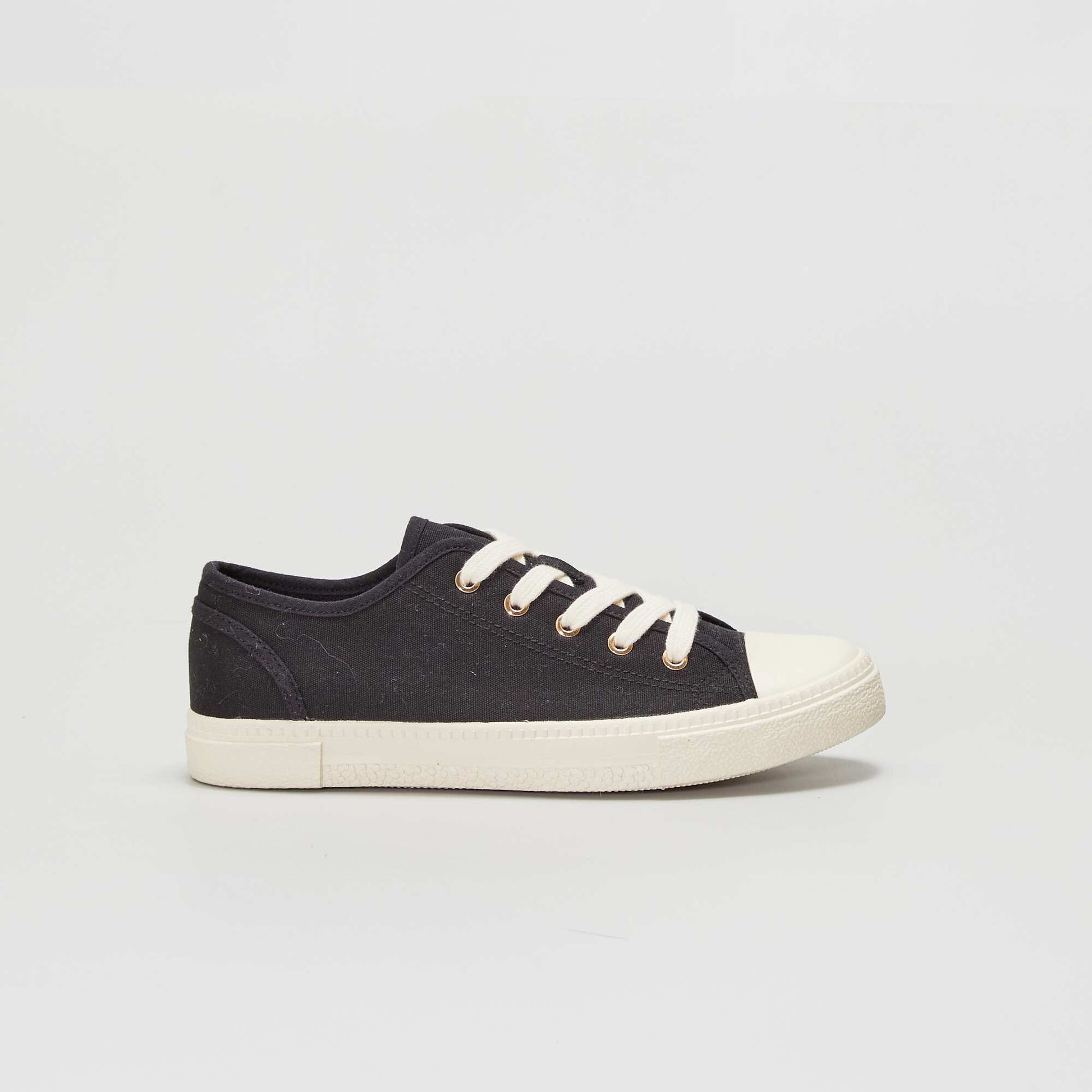 Canvas trainers BEIGE