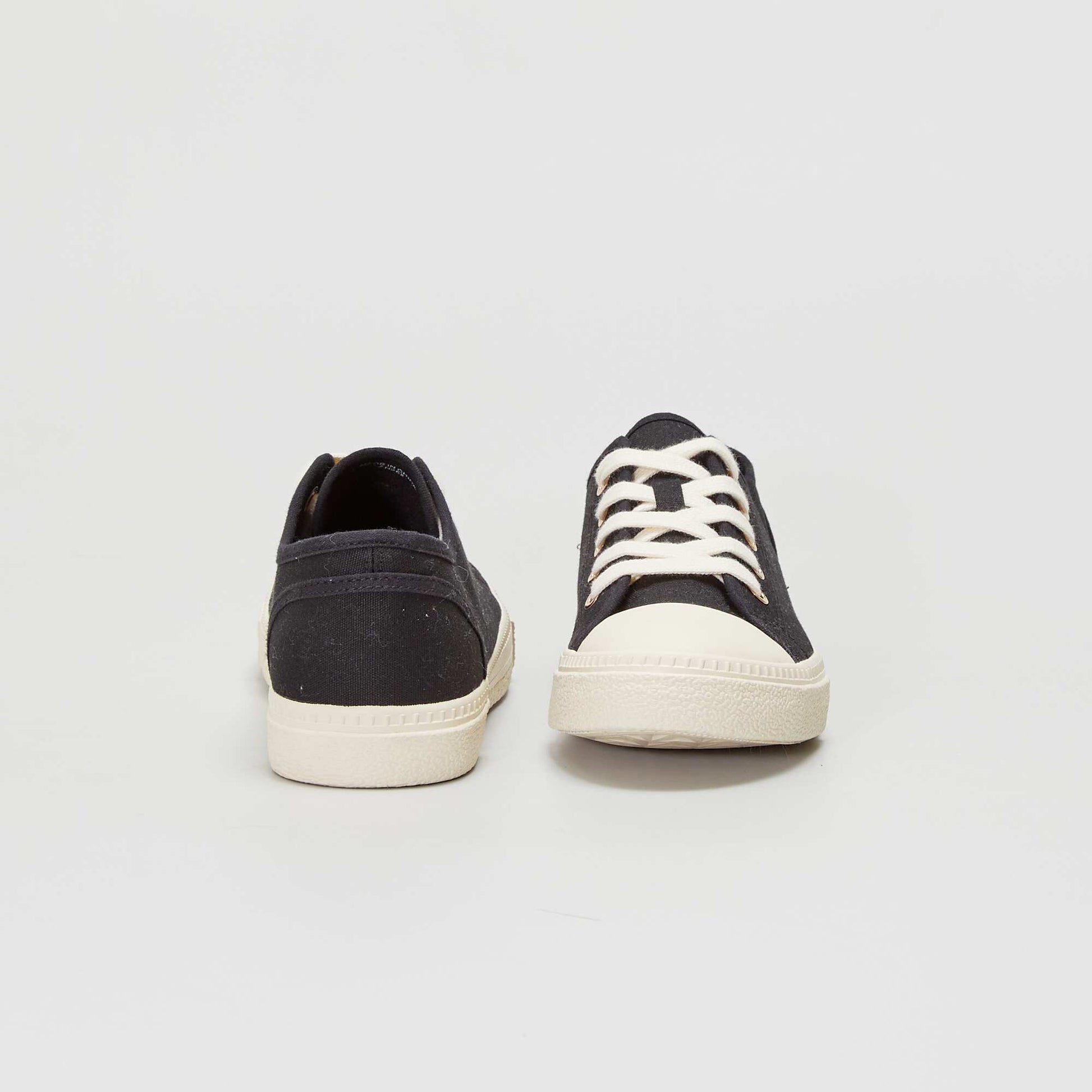 Canvas trainers BEIGE