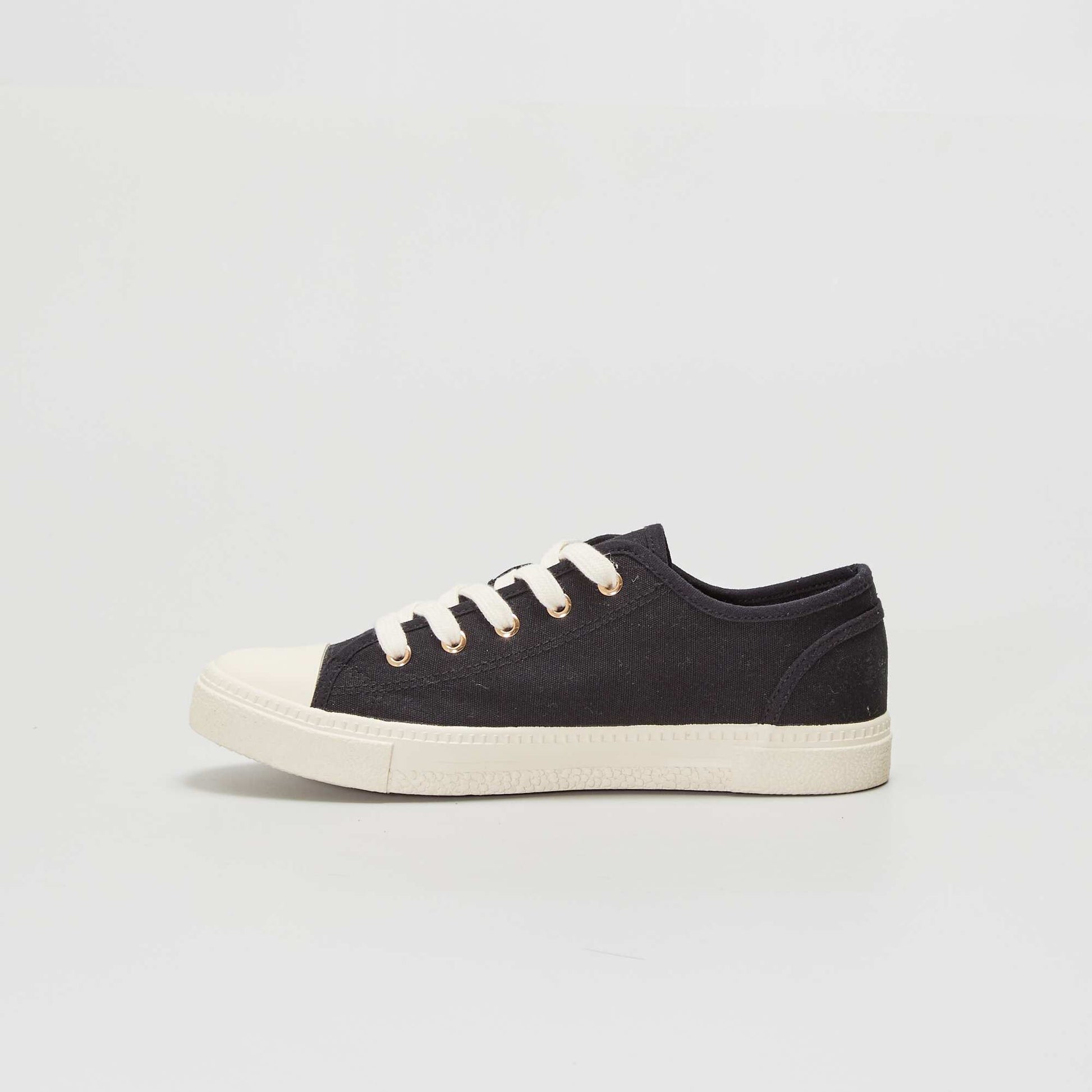 Canvas trainers BEIGE
