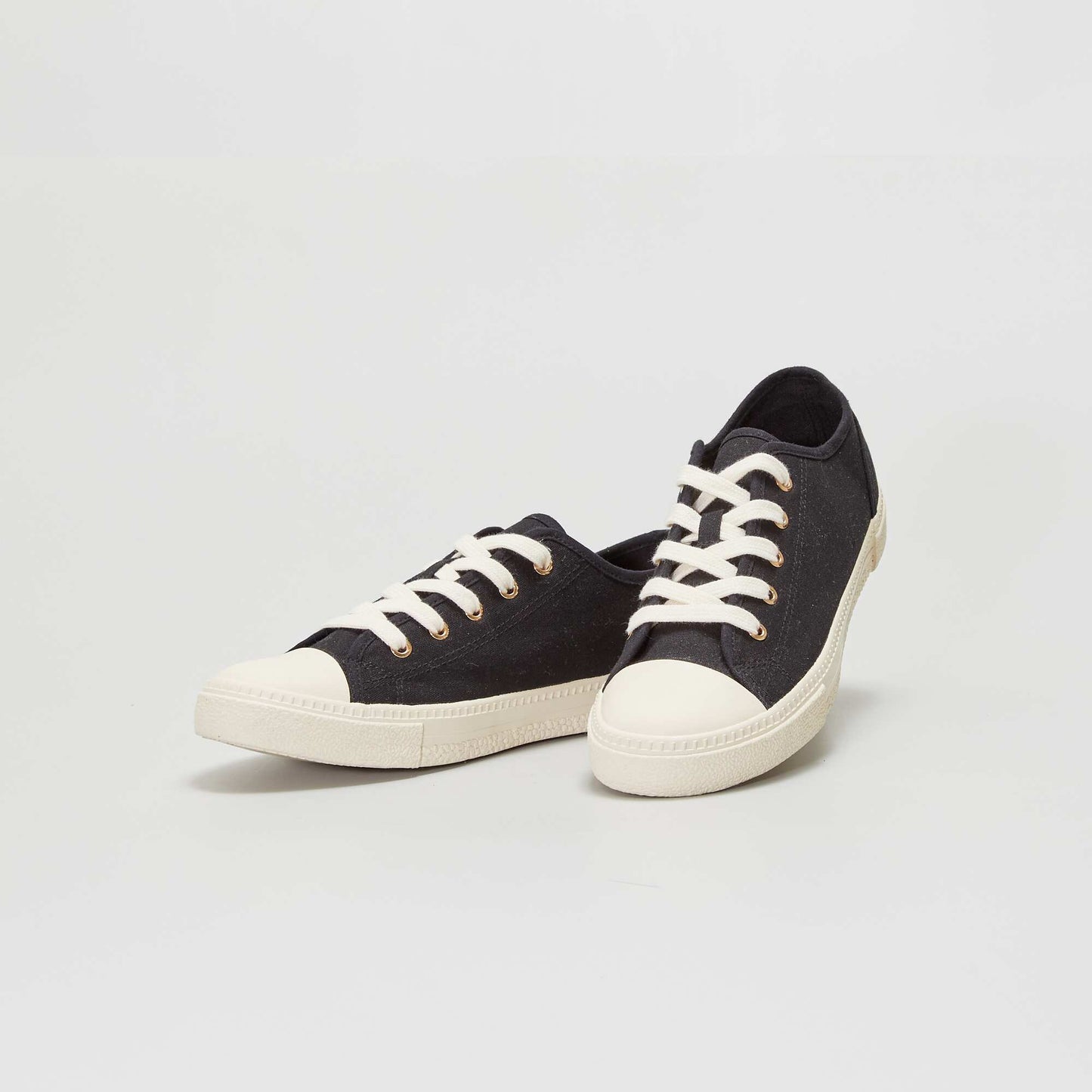 Canvas trainers BEIGE