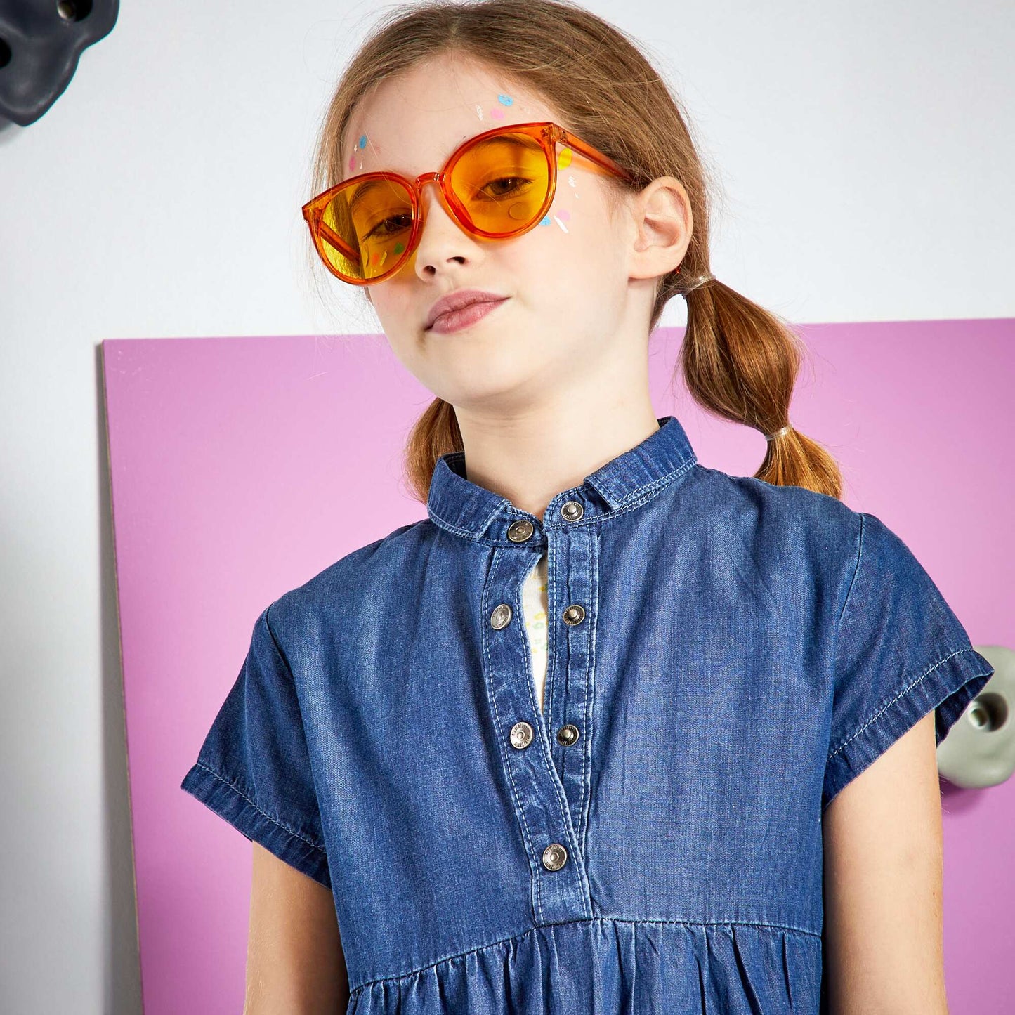 Tiered dress BLUE