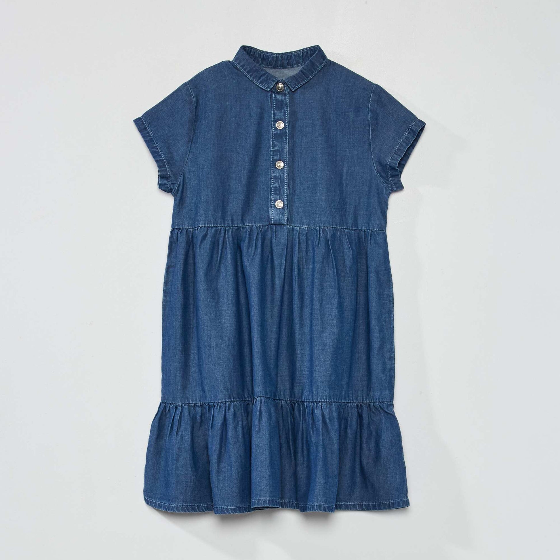 Tiered dress BLUE