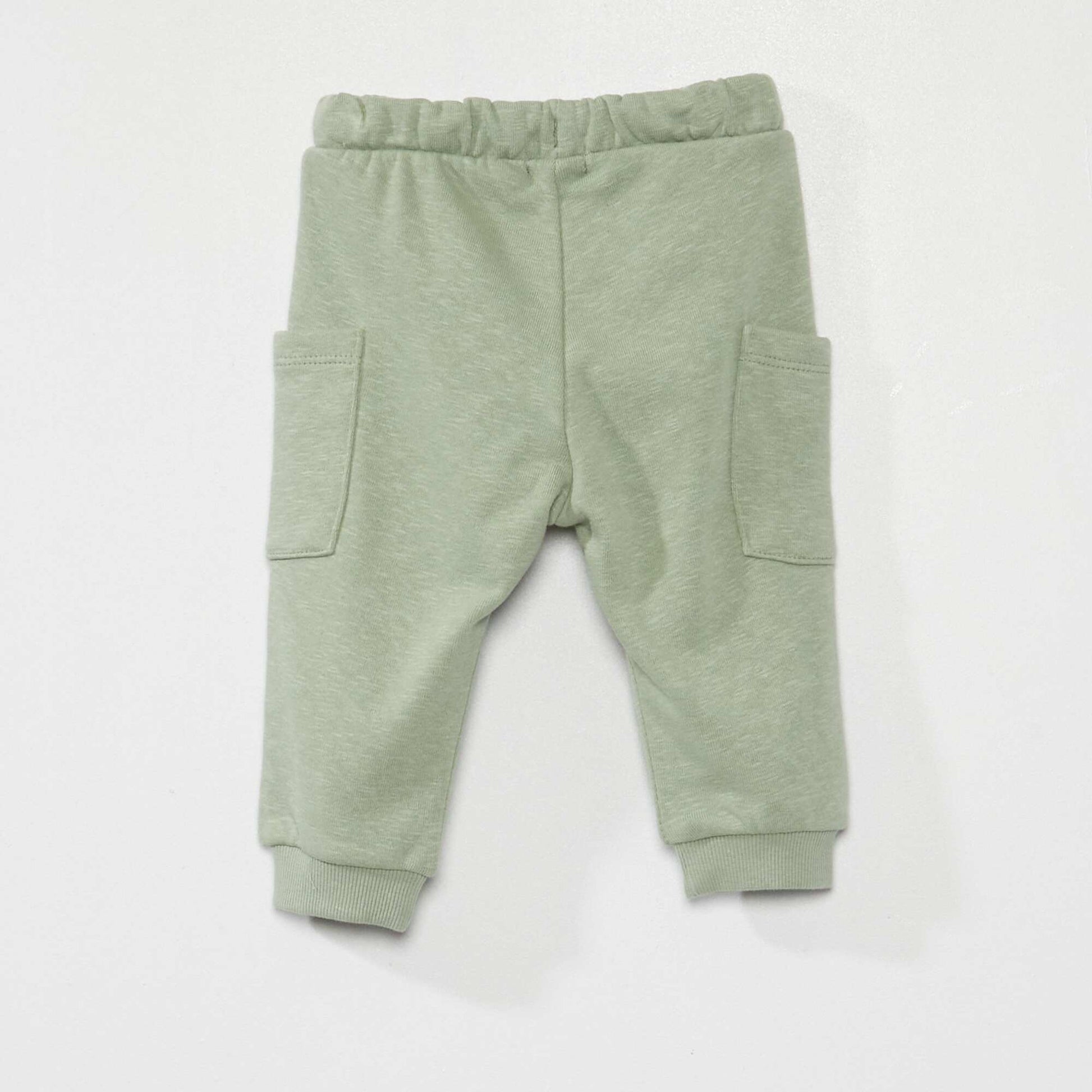 طقم تي شيرت وبنطال BEIGE