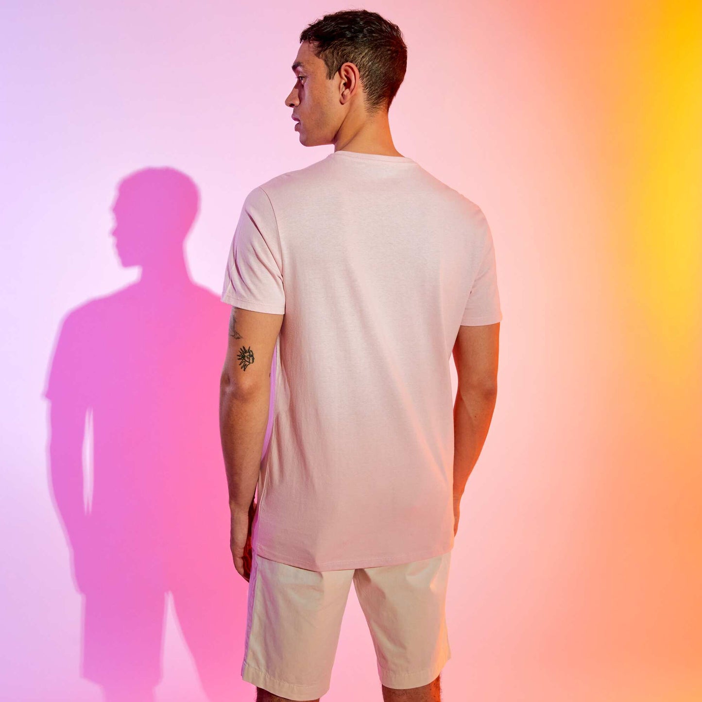 تيشرت جرسية طباعة PINK
