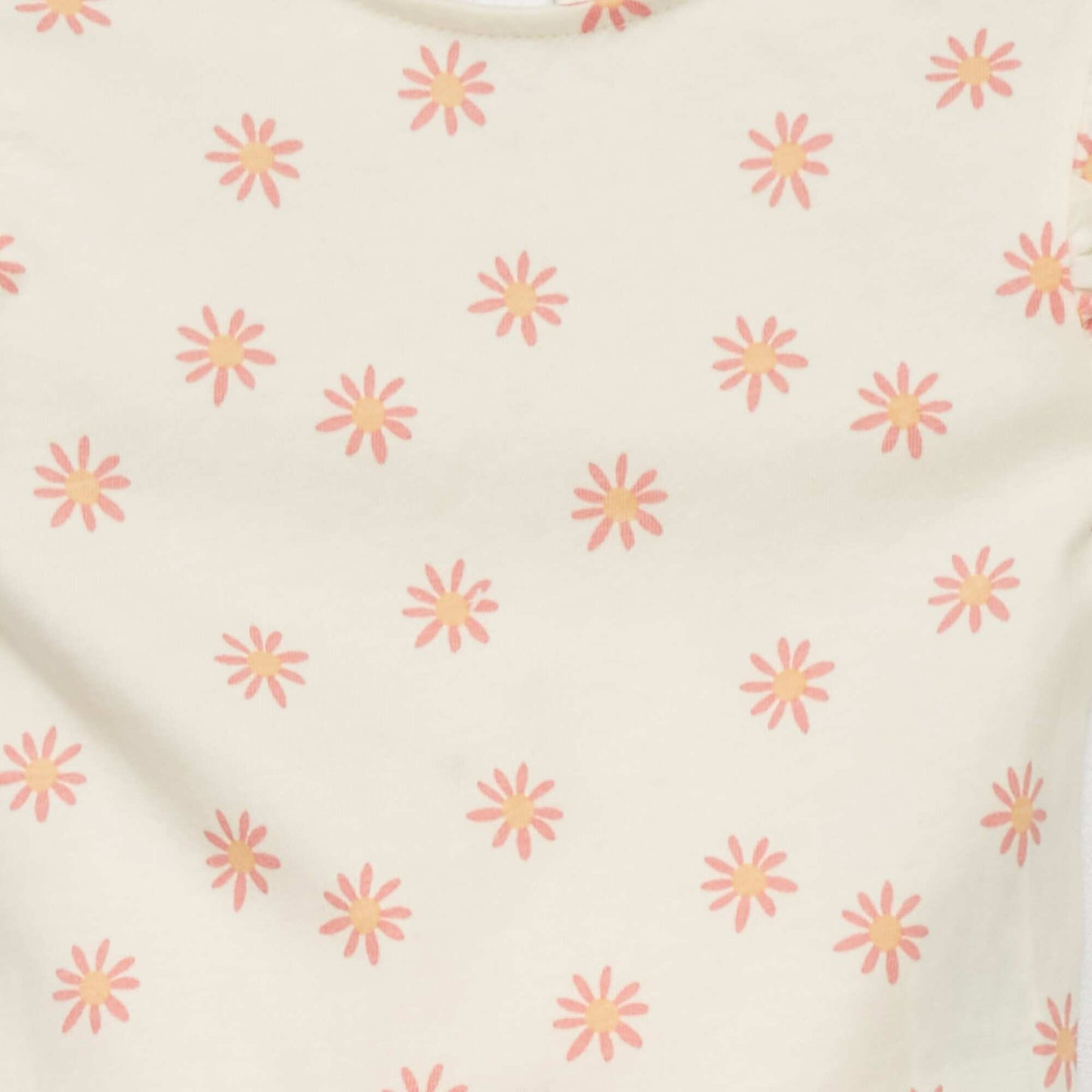 Jersey T-shirt + leggings - Two-piece set WHITE