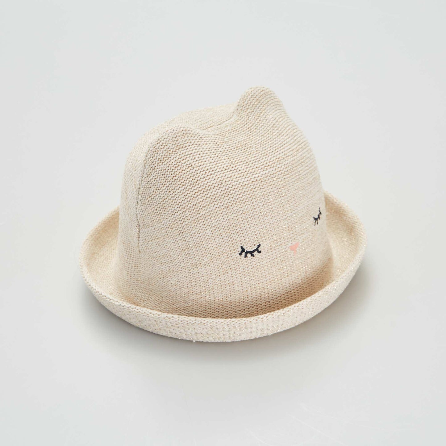 Soft straw hat BEIGE