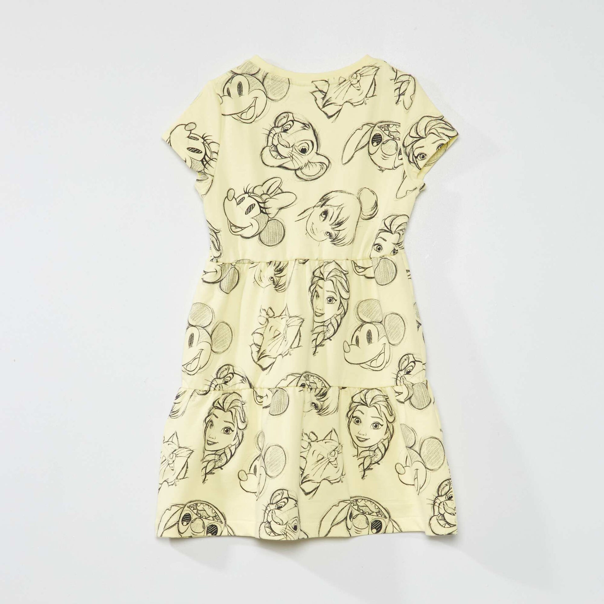 Disney printed dress YELLOW