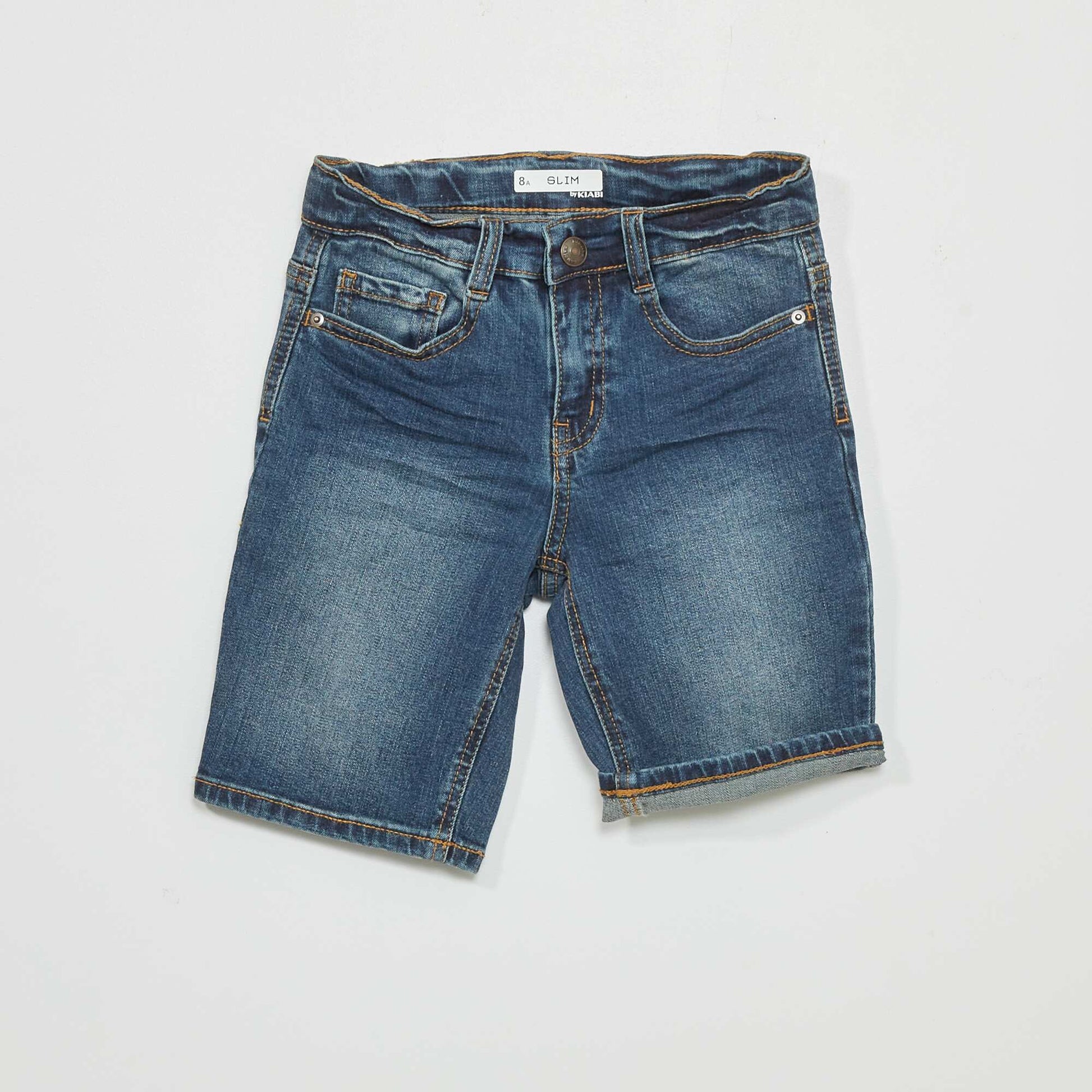 Denim Bermuda shorts BLUE