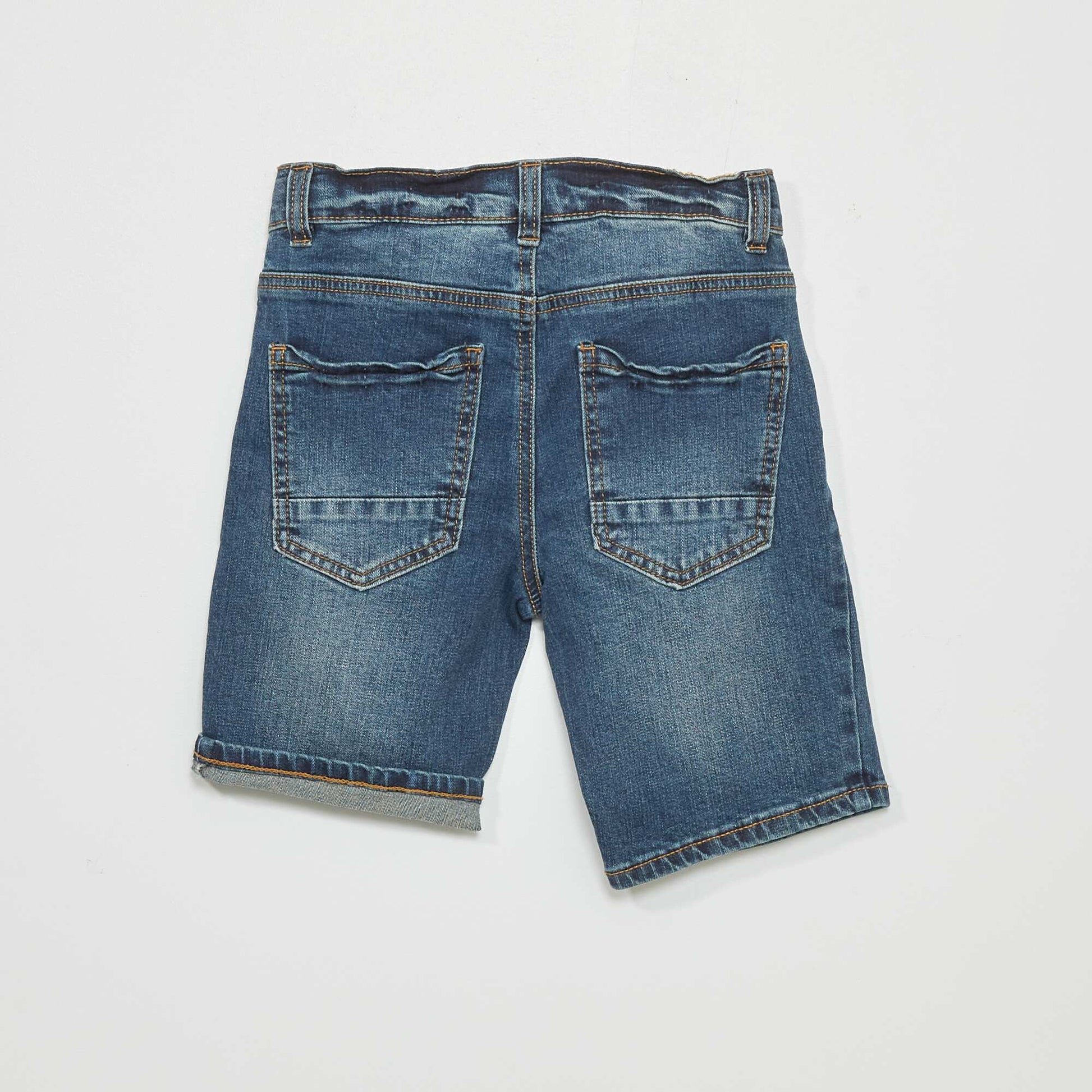 Denim Bermuda shorts BLUE