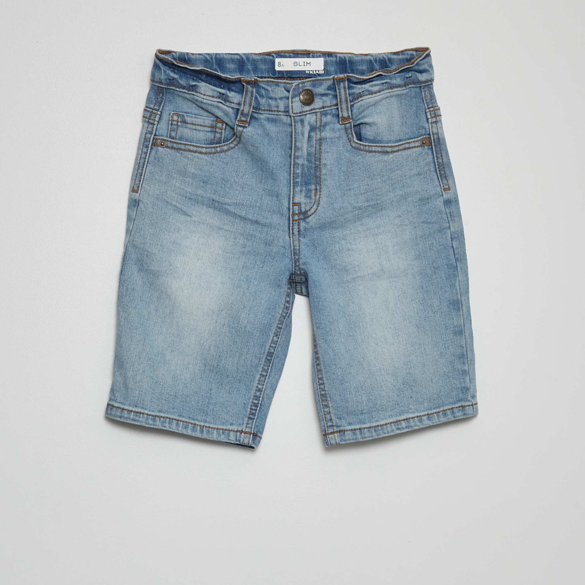 شورت دنيم برمودا أزرق
