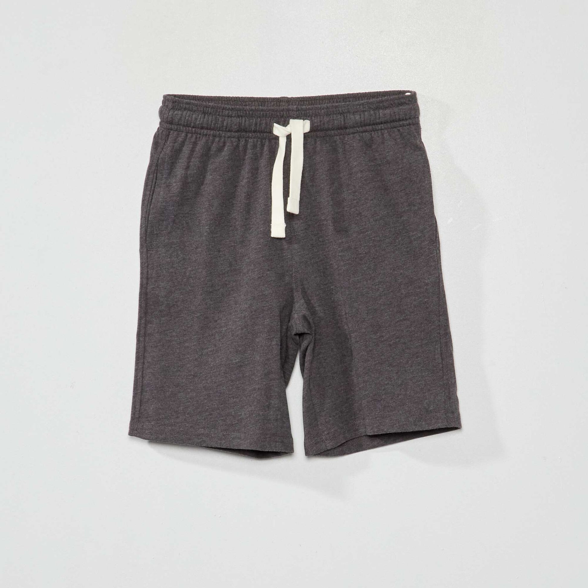 Pack of jersey Bermuda shorts - Pack of 2 GREY
