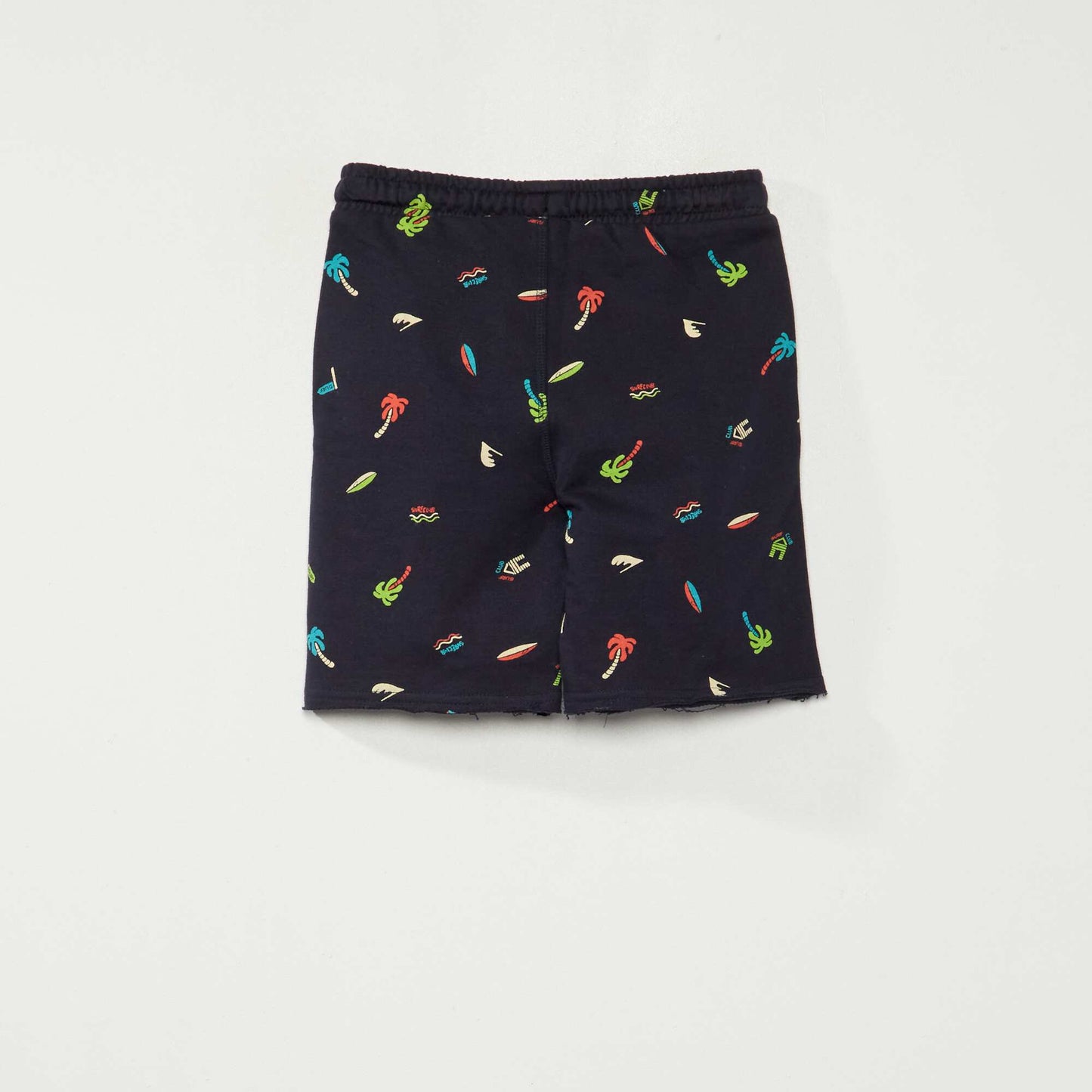 Printed Bermuda shorts BLUE