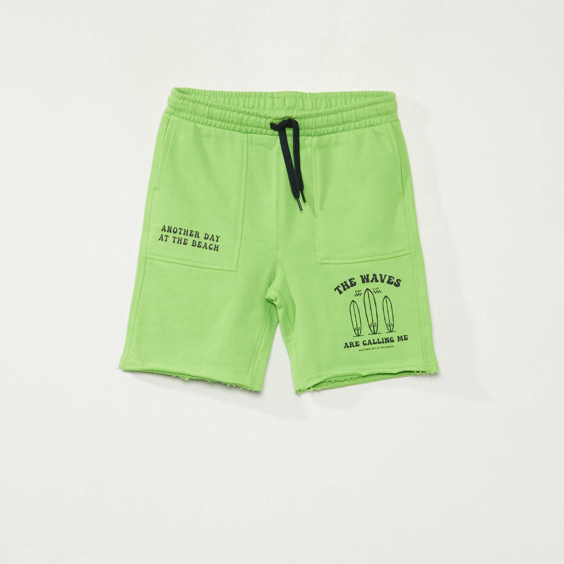 Printed Bermuda shorts GREEN