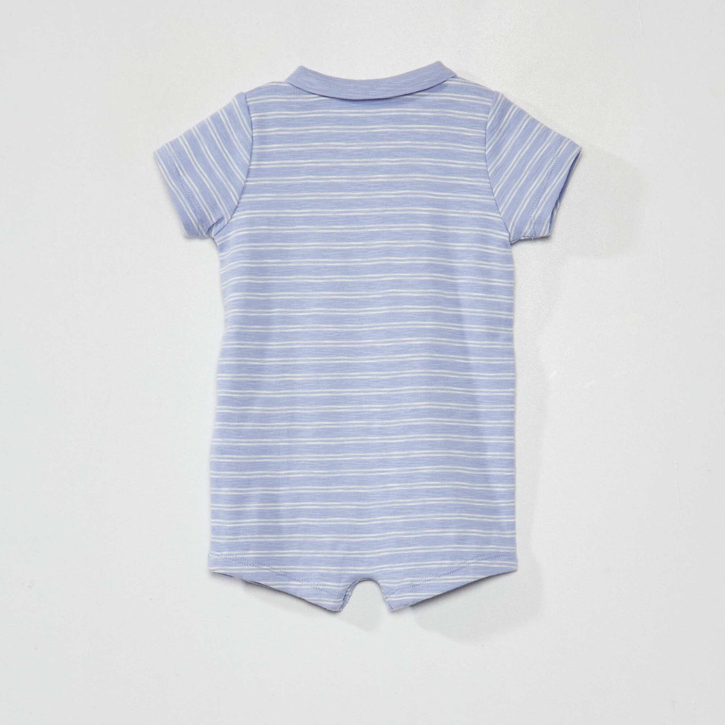 Striped sleepsuit BLUE