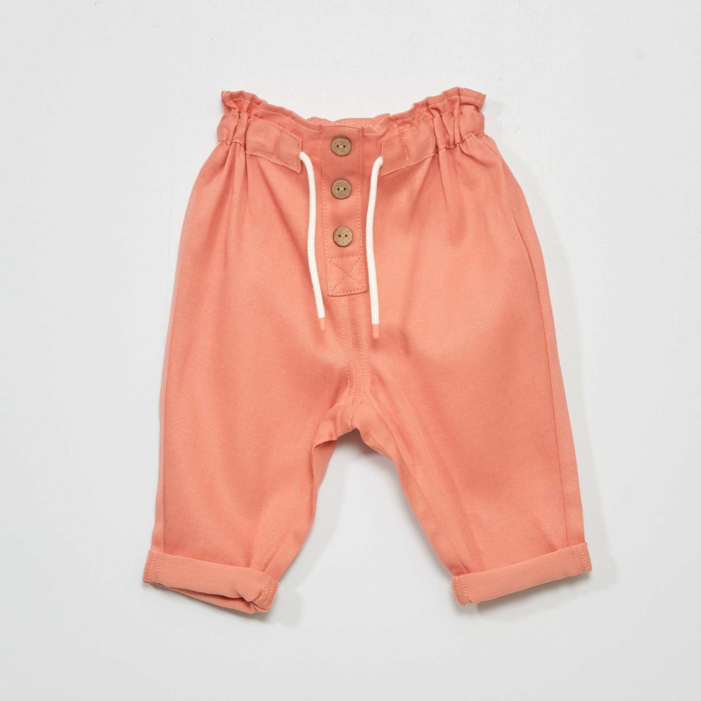 Plain harem trousers ORANGE