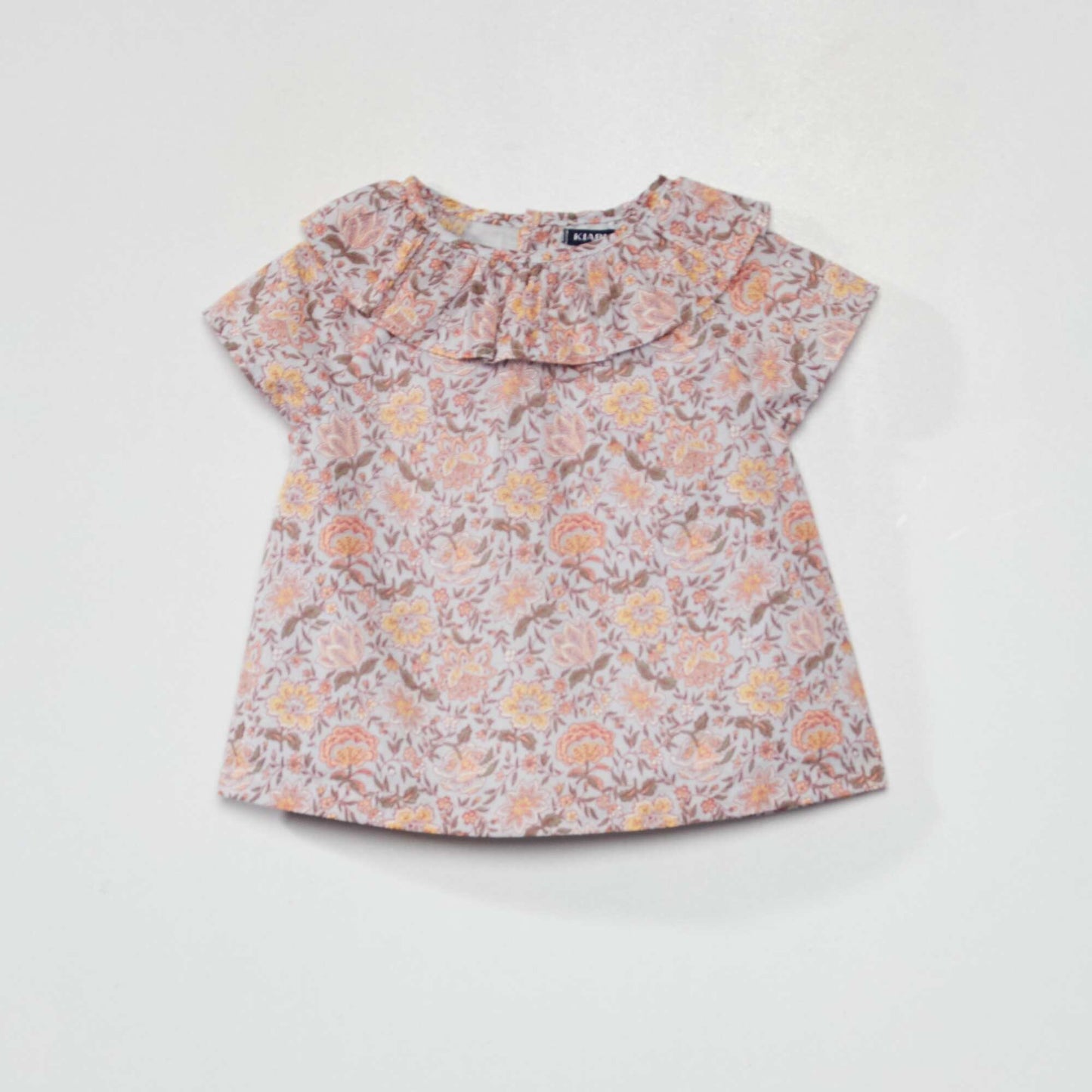 100% cotton blouse BLUE