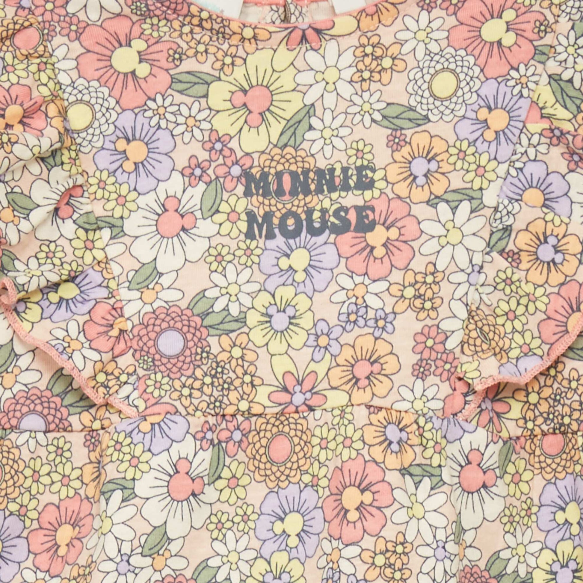 Disney printed romper suit YELLOW