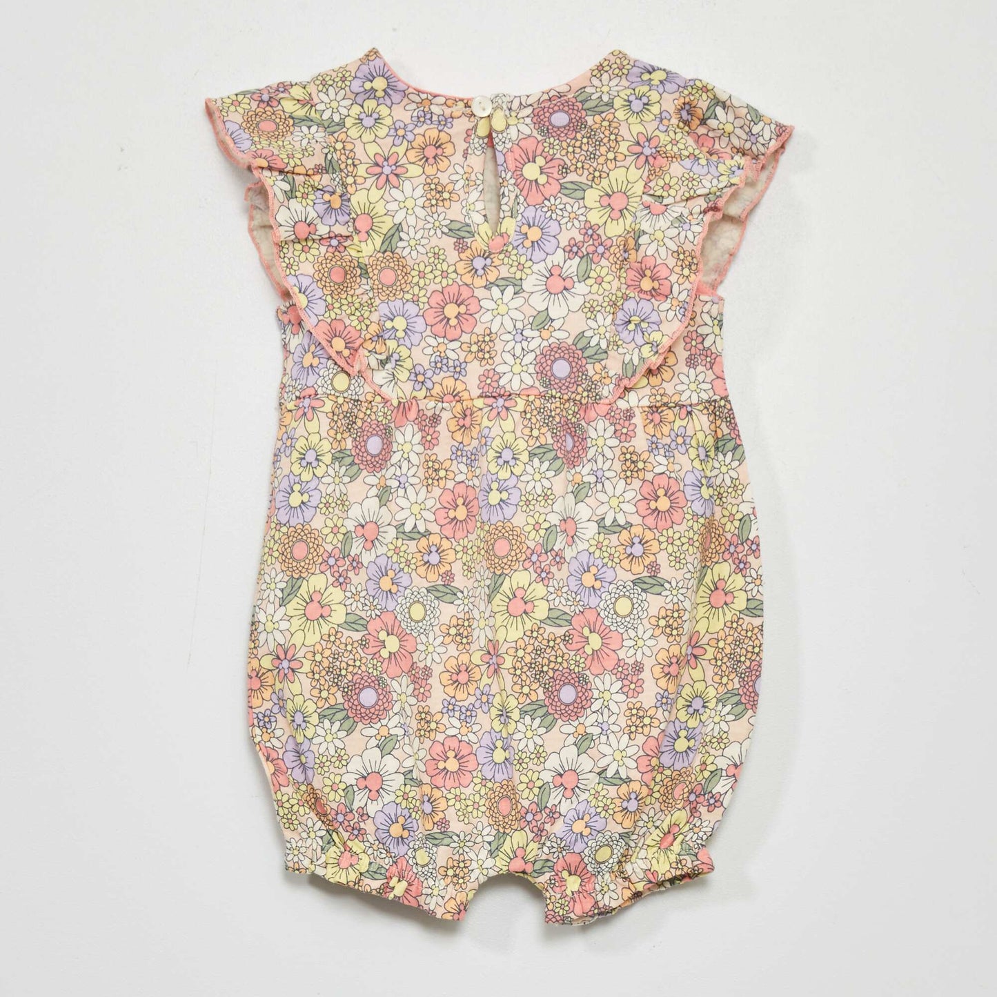 Disney printed romper suit YELLOW