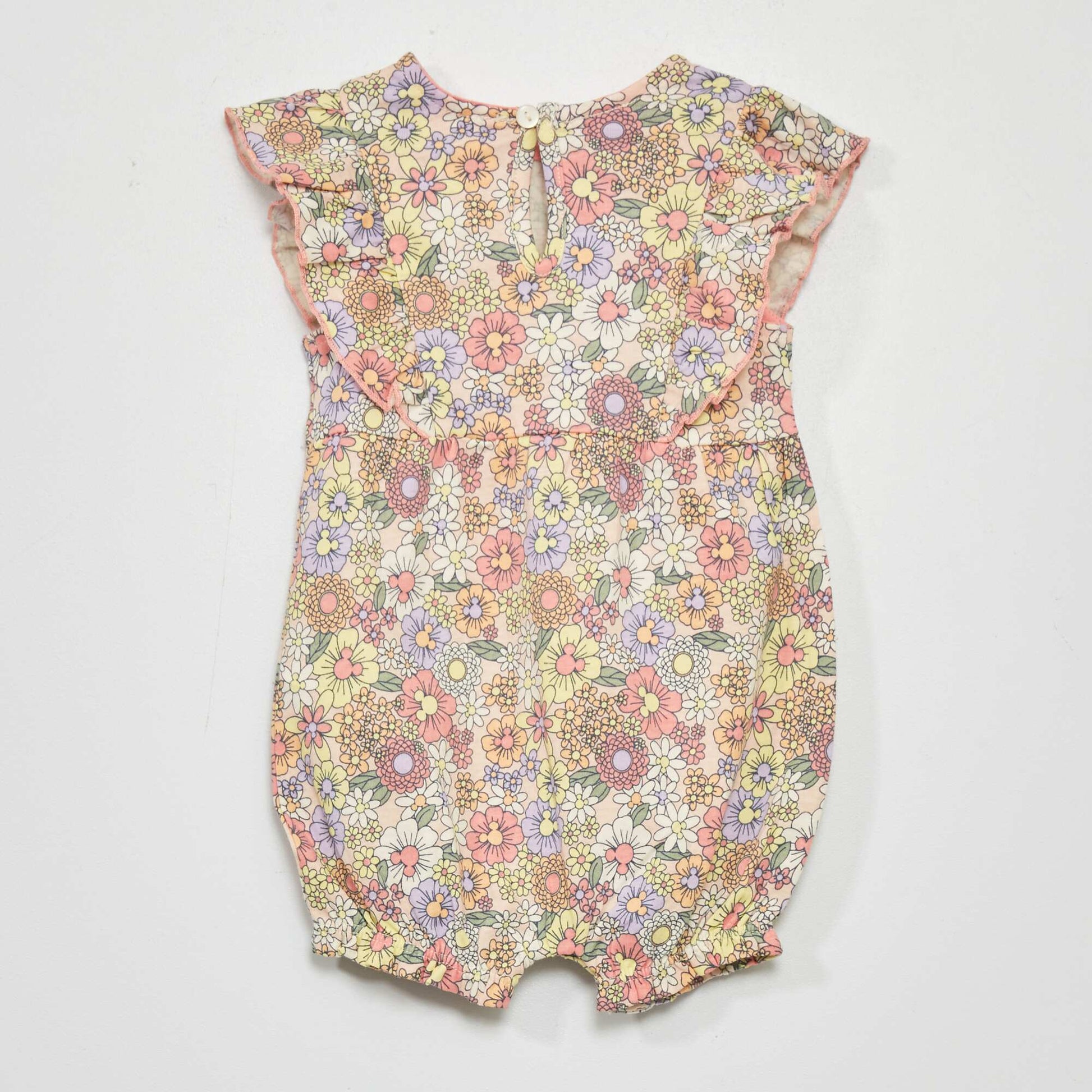 Disney printed romper suit YELLOW