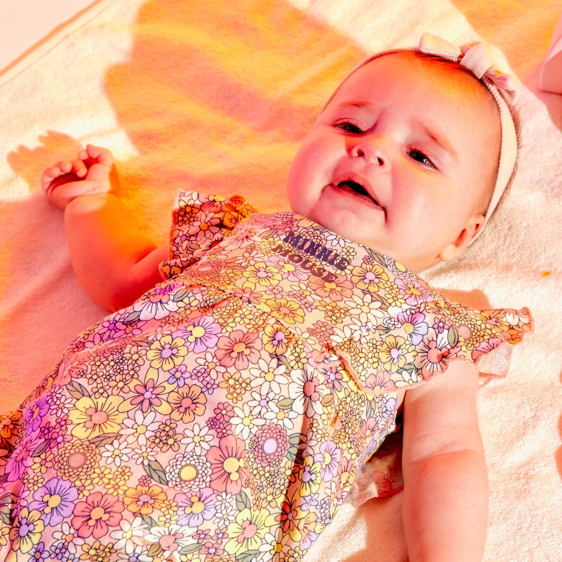 Disney printed romper suit YELLOW