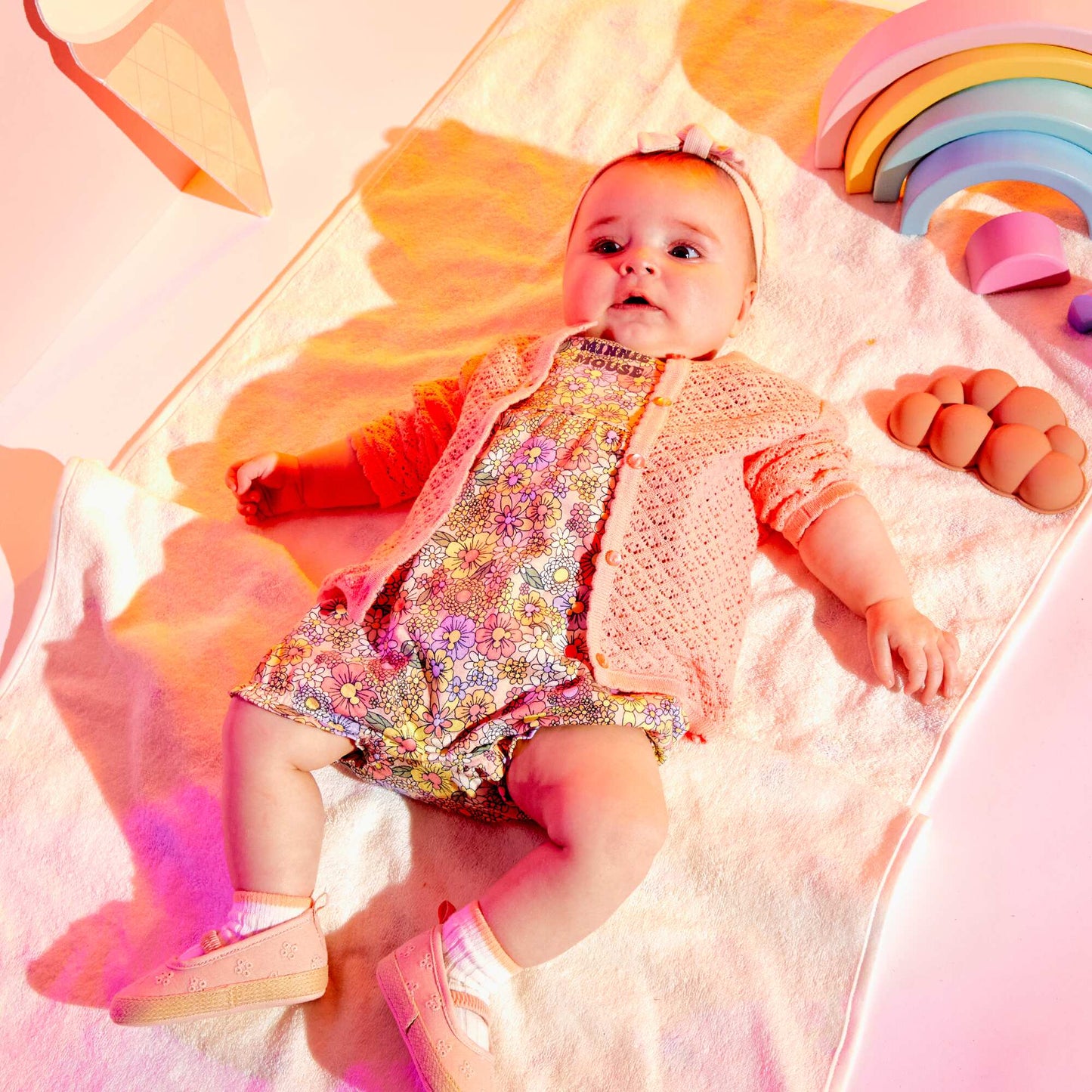 Disney printed romper suit YELLOW
