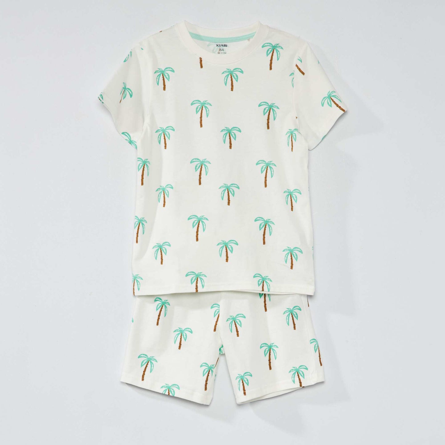 Short pyjama set - 2-piece set WHITE