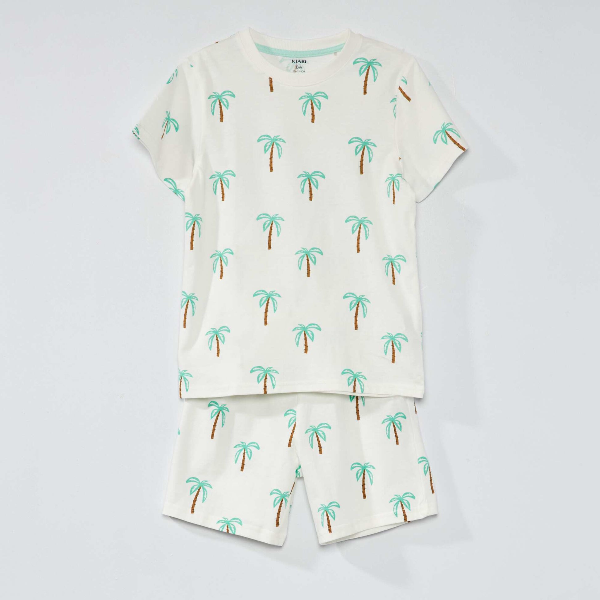 Short pyjama set - 2-piece set WHITE