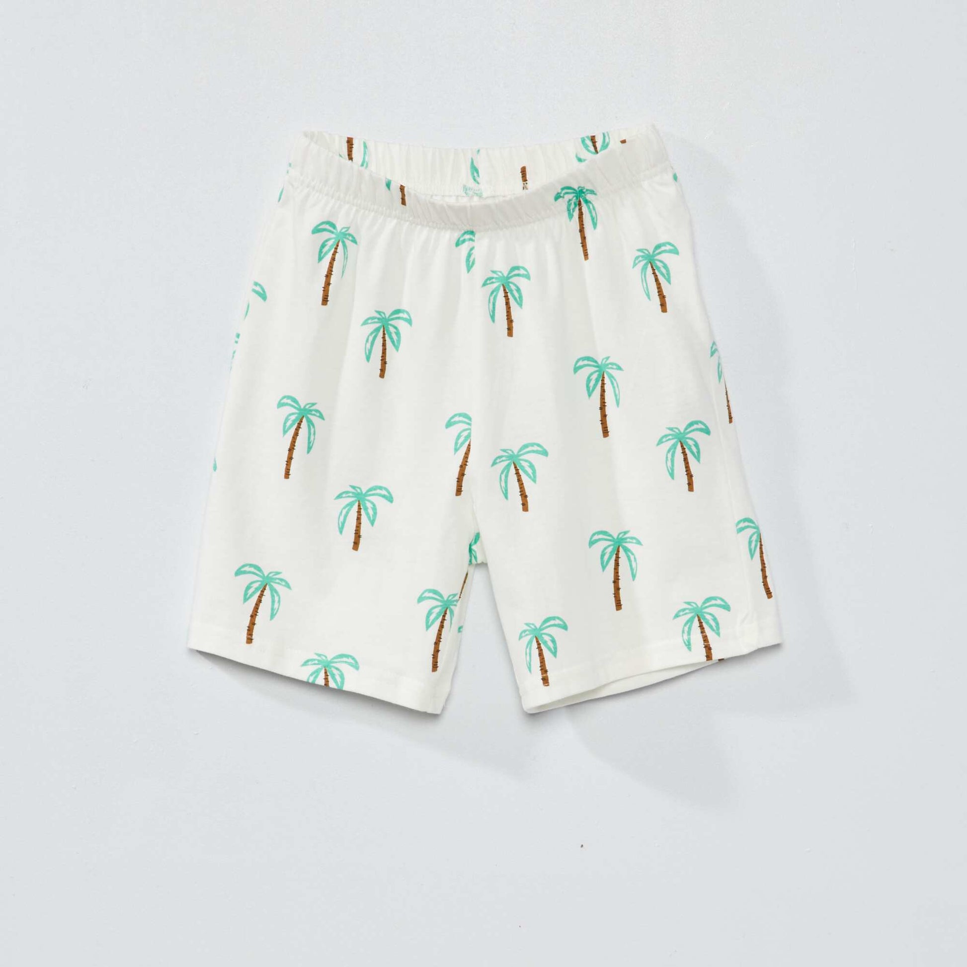 Short pyjama set - 2-piece set WHITE