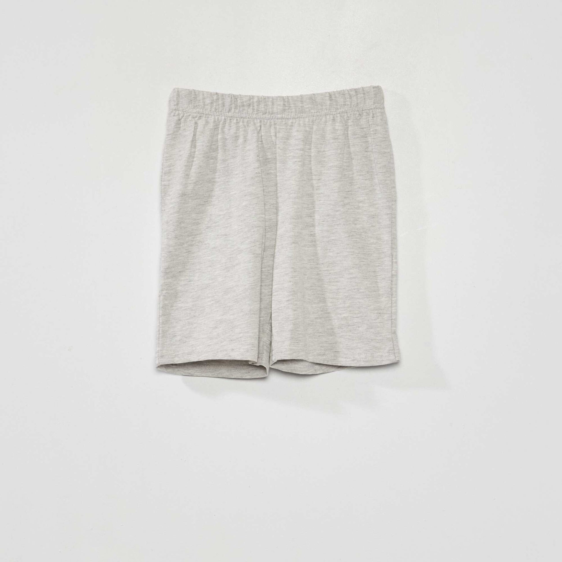 Surf shorts + vest top pyjamas - Two-piece set WHITE