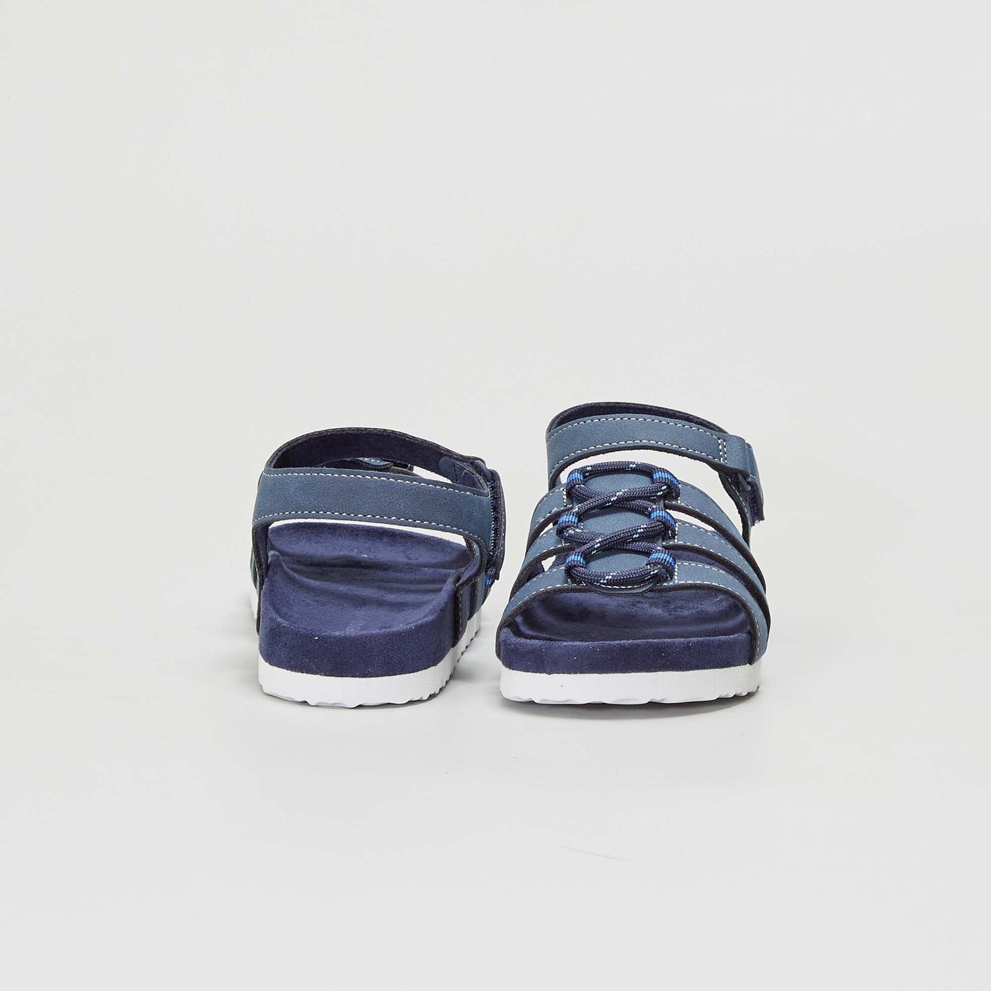 Hiking-style anatomical sandals BLUE
