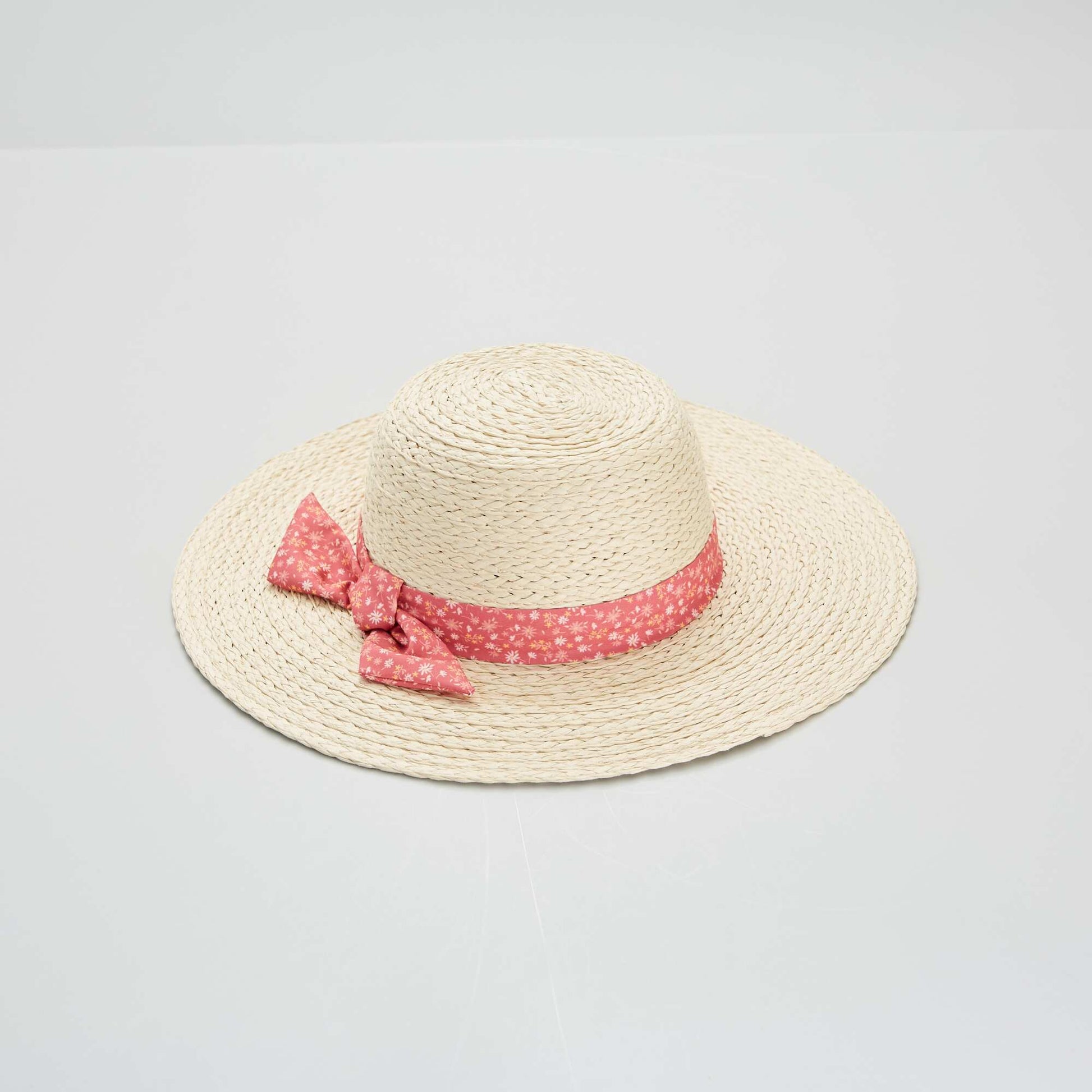 Wide-brimmed hat PINK