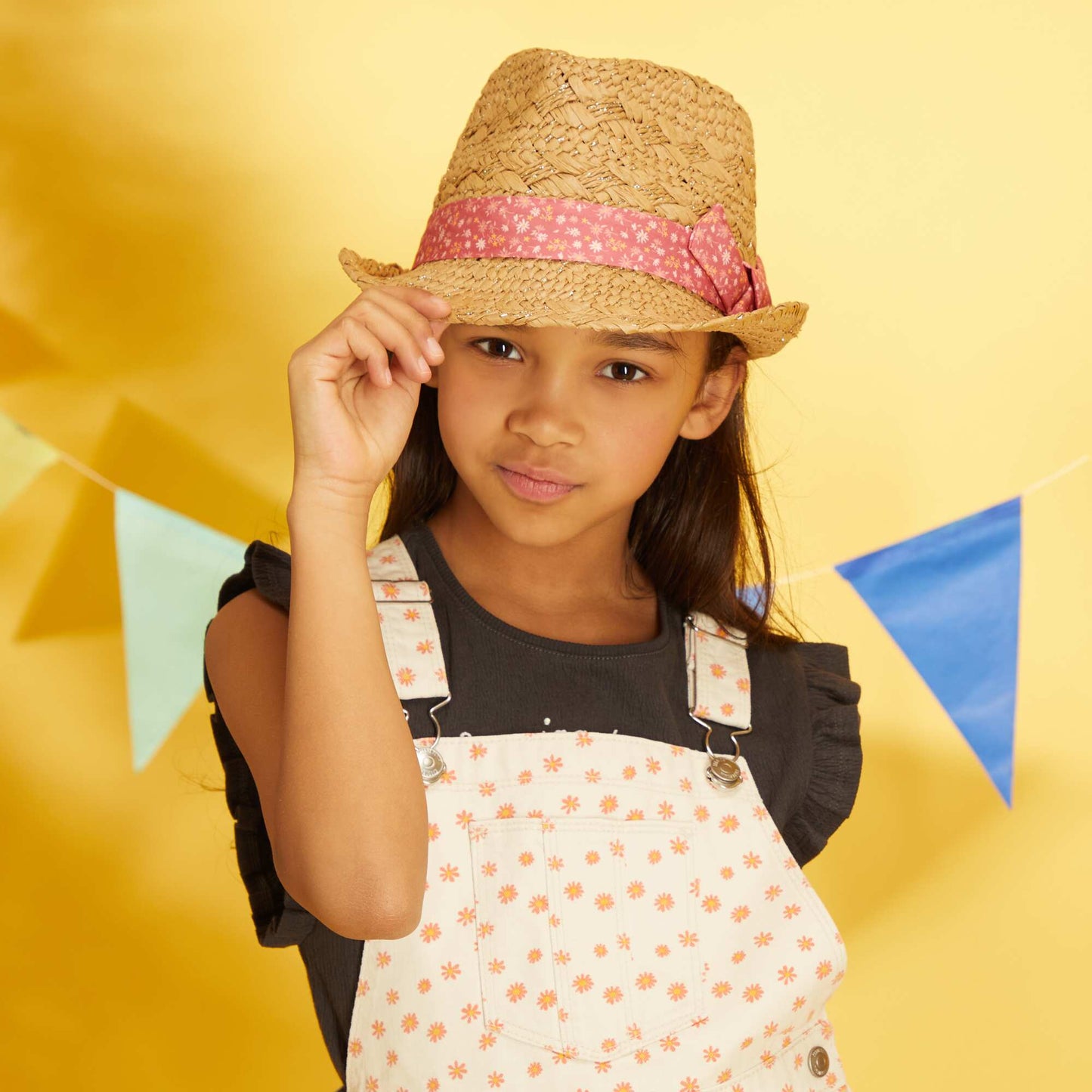 Straw hat PINK