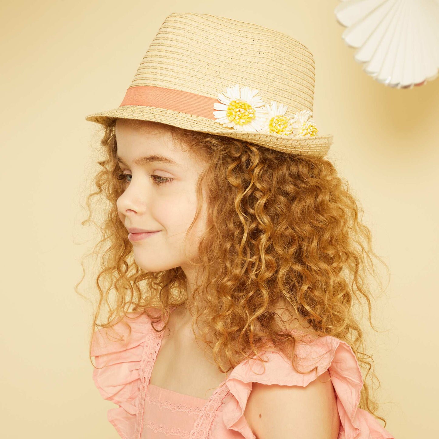 Straw hat PINK