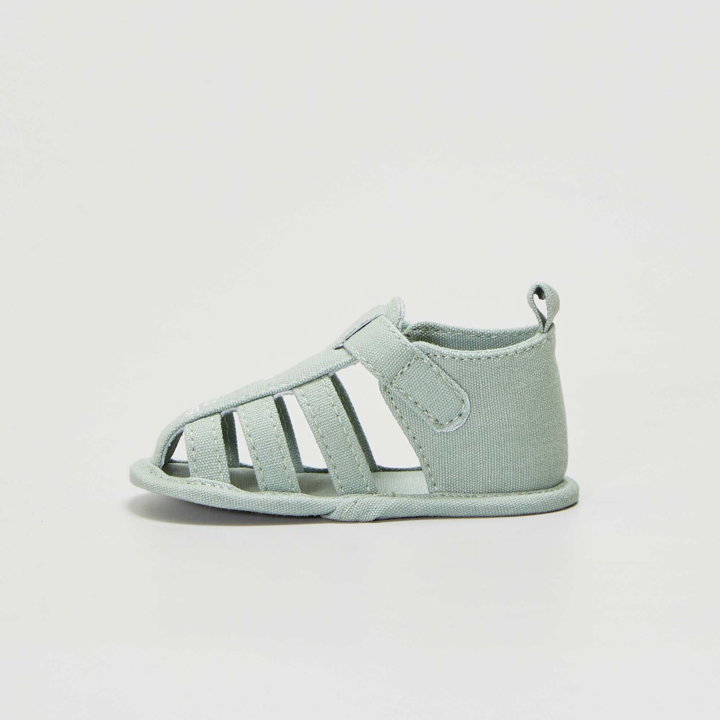Fabric sandals GREEN