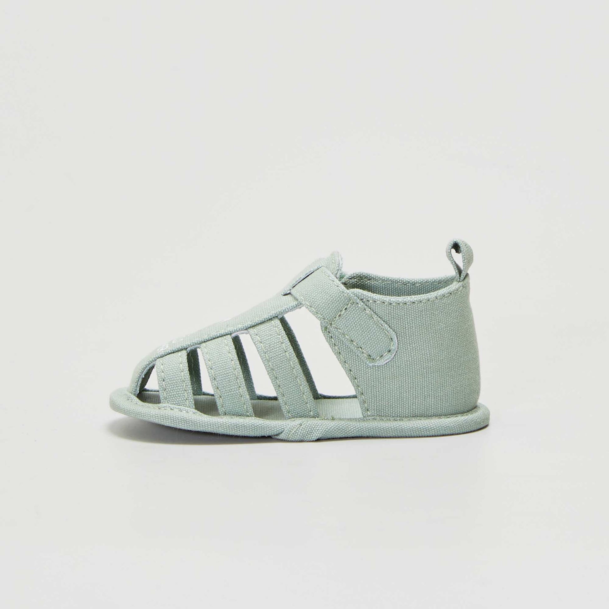 Fabric sandals GREEN