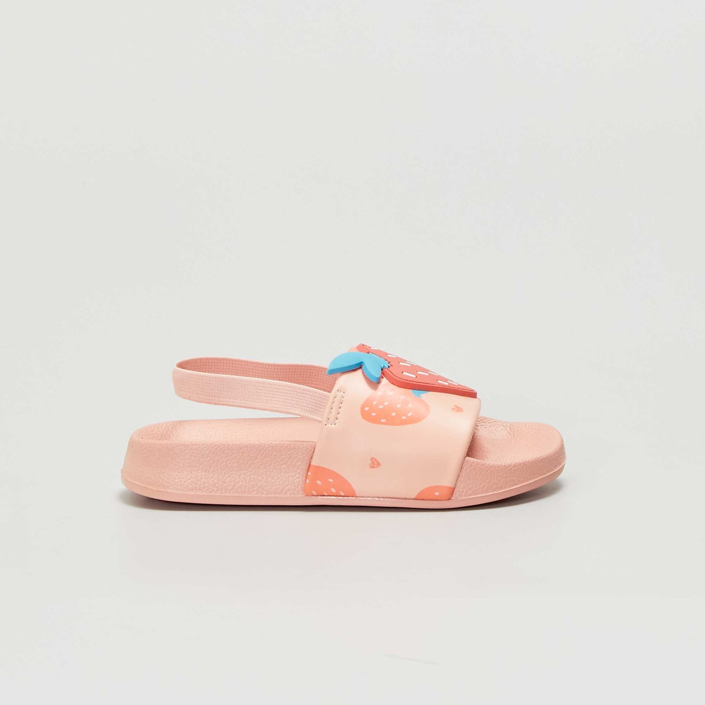 Mules with support strap PINK