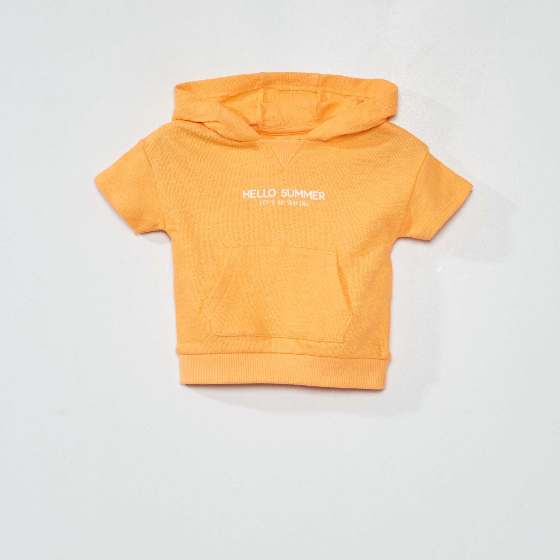 Hoodie sweatshirt ORANGE