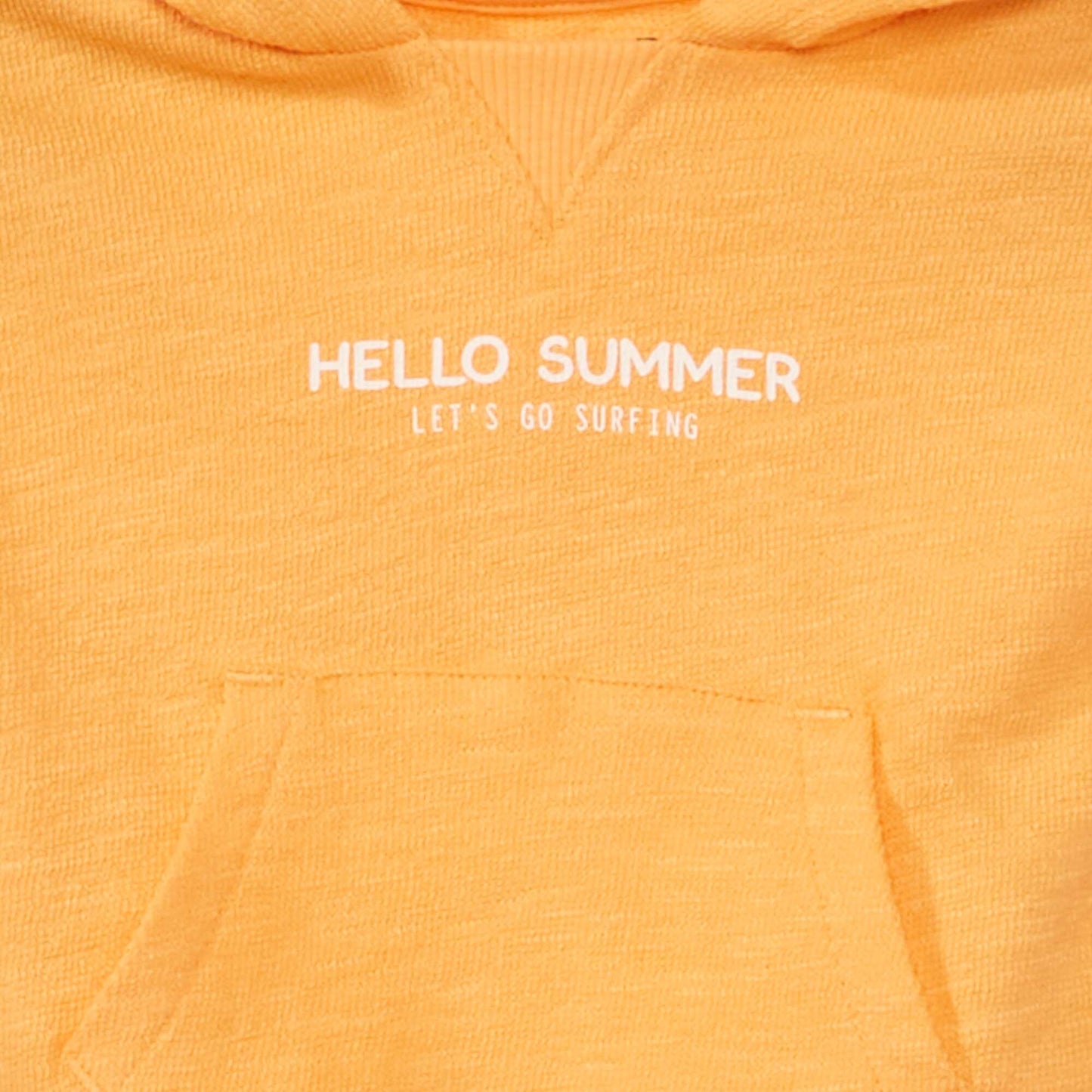 Hoodie sweatshirt ORANGE