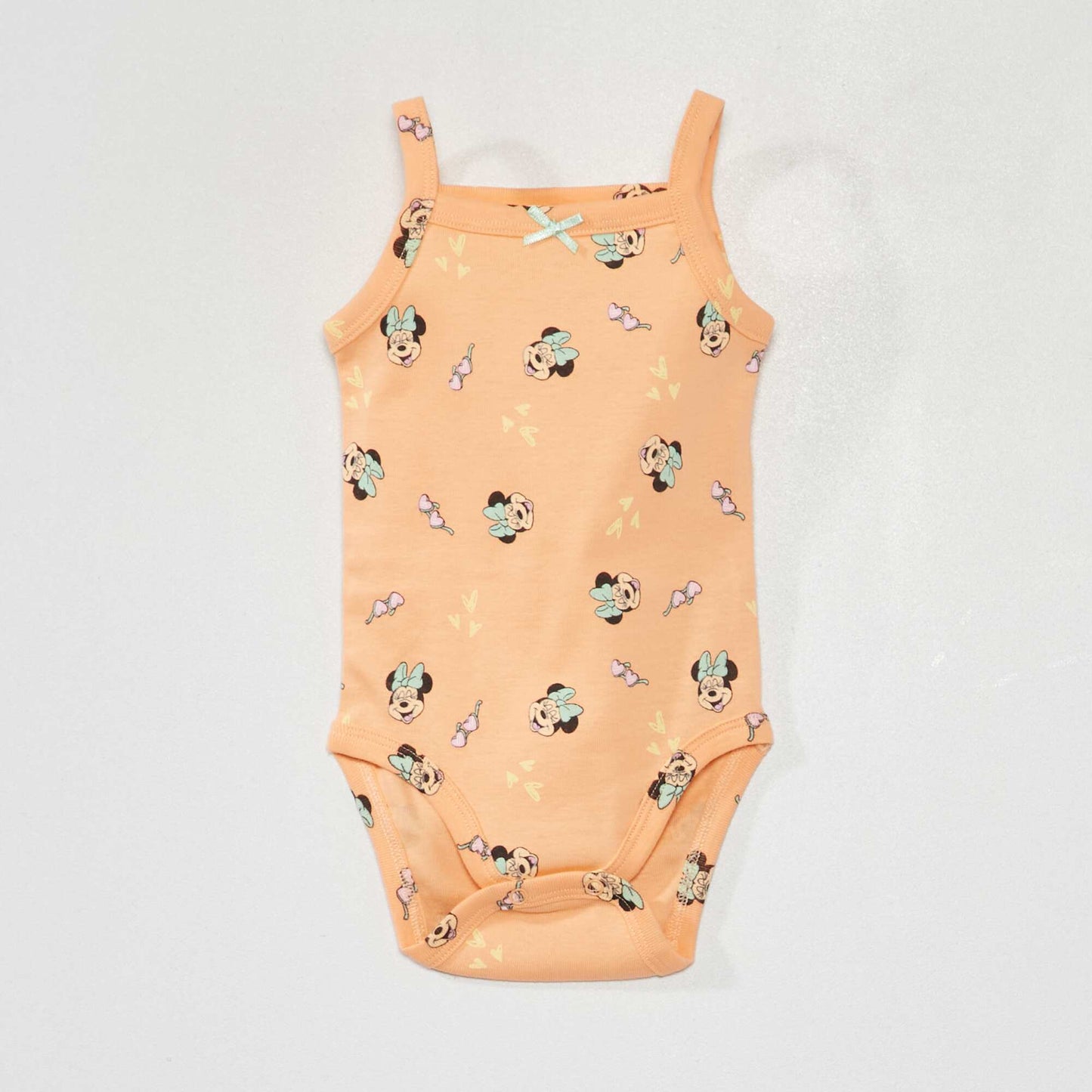Pack of 2 sleeveless bodysuits PINK
